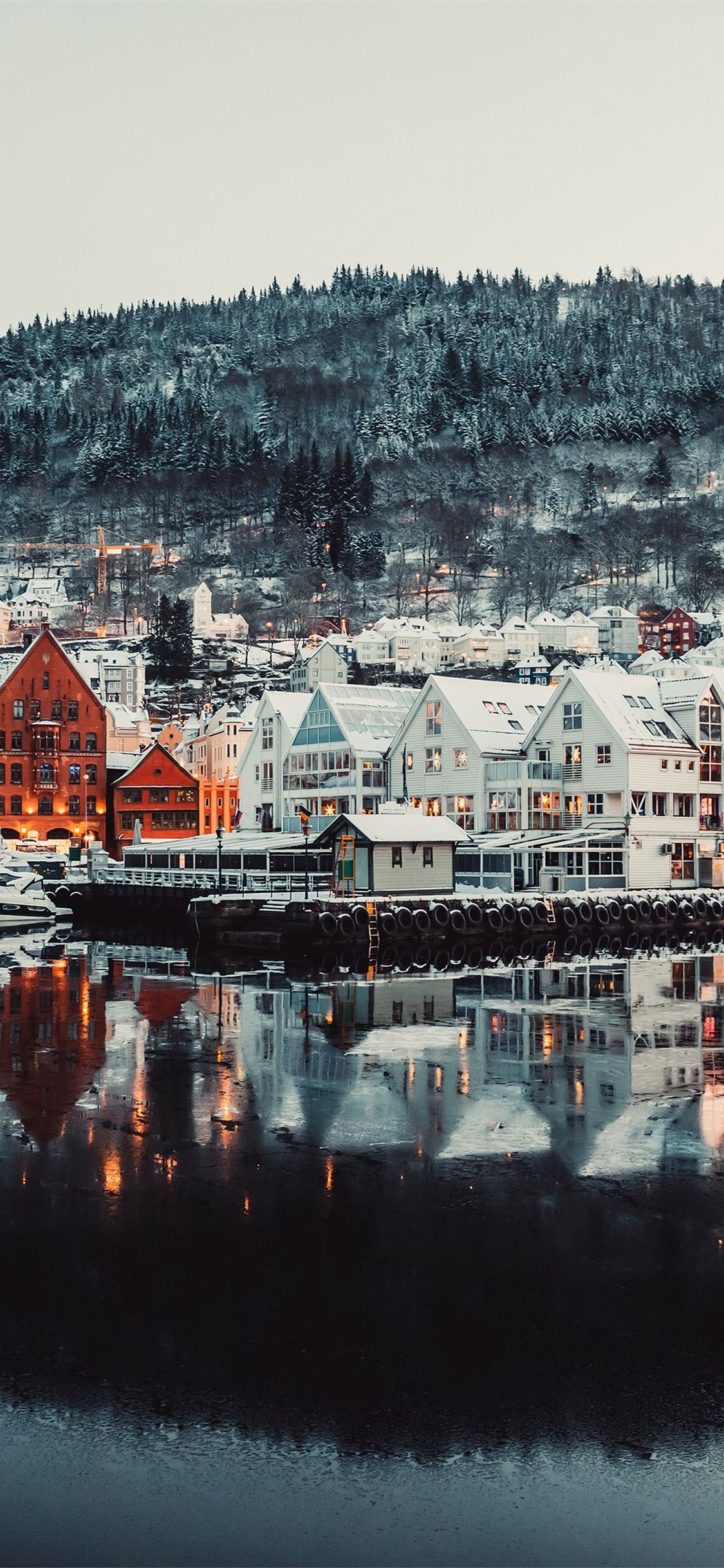 Norway Winter iPhone Wallpaper Free