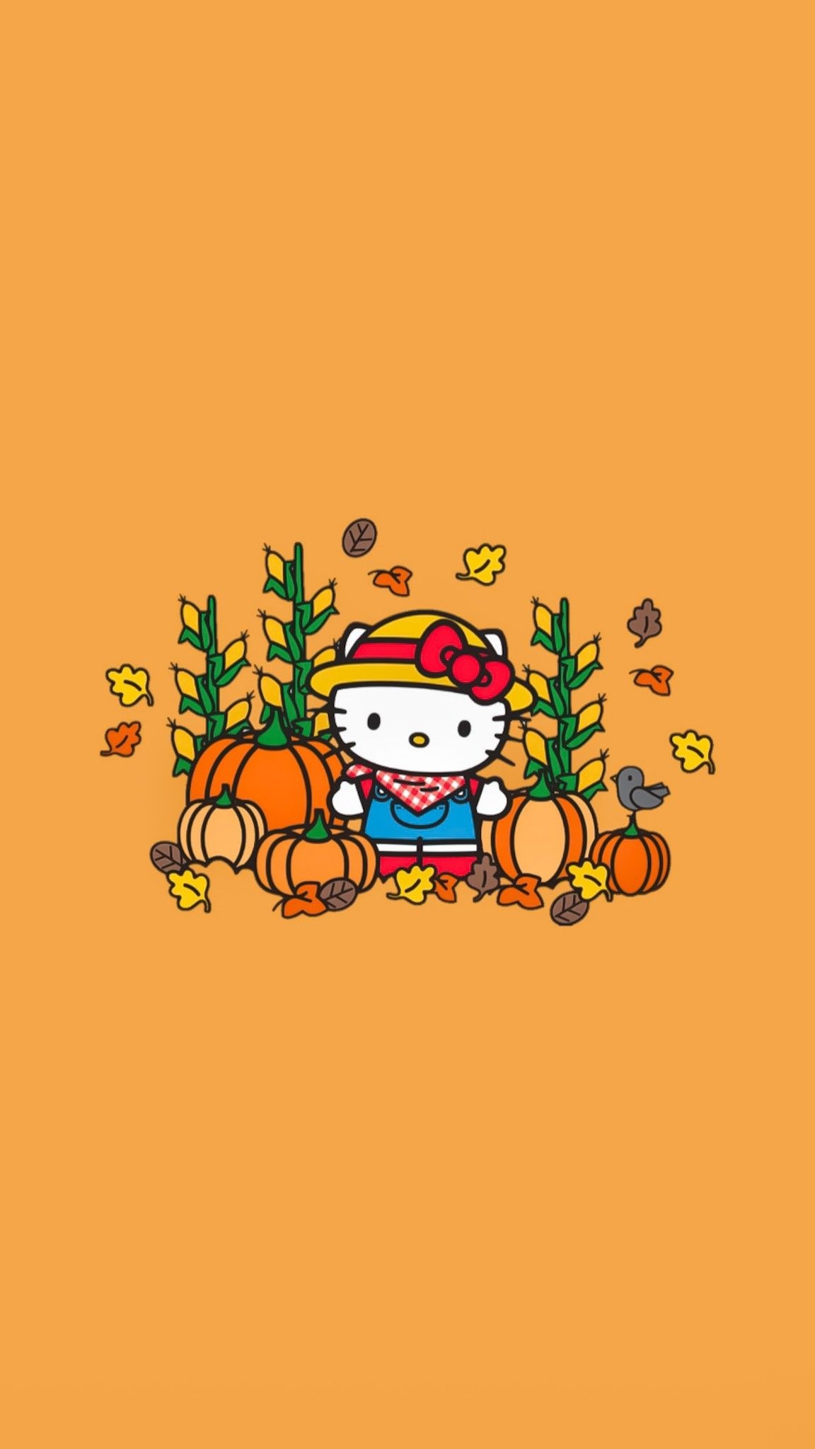 Hello Kitty Fall Wallpaper
