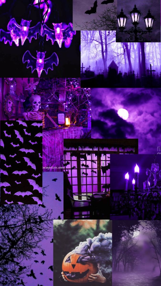 Purple halloween