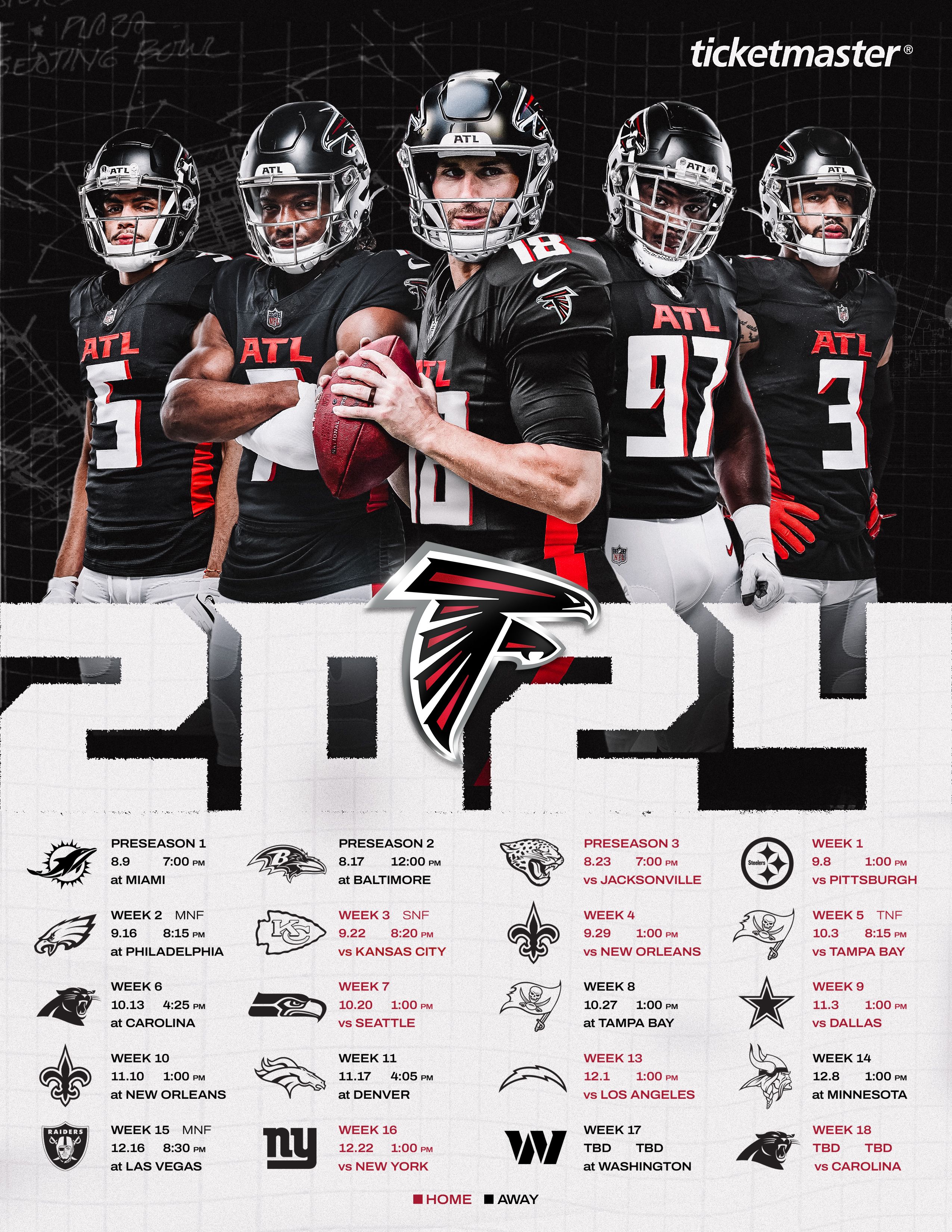 2024 Schedule Wallpaper