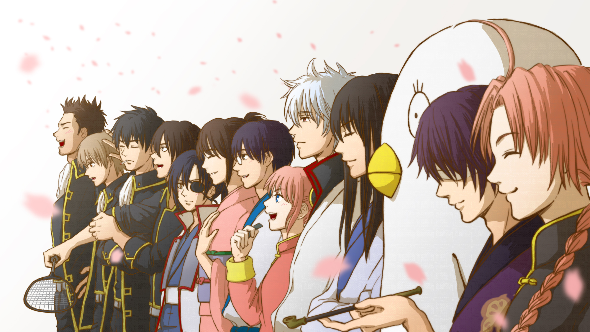 Kondo Isao Anime Gintama HD Wallpaper