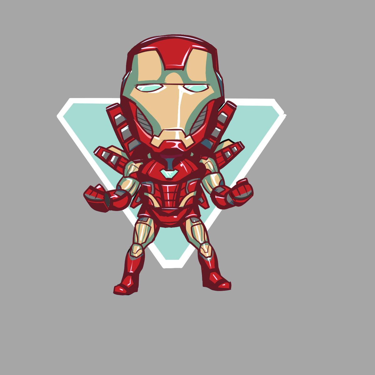Chibi Iron Man for San japan #IronMan