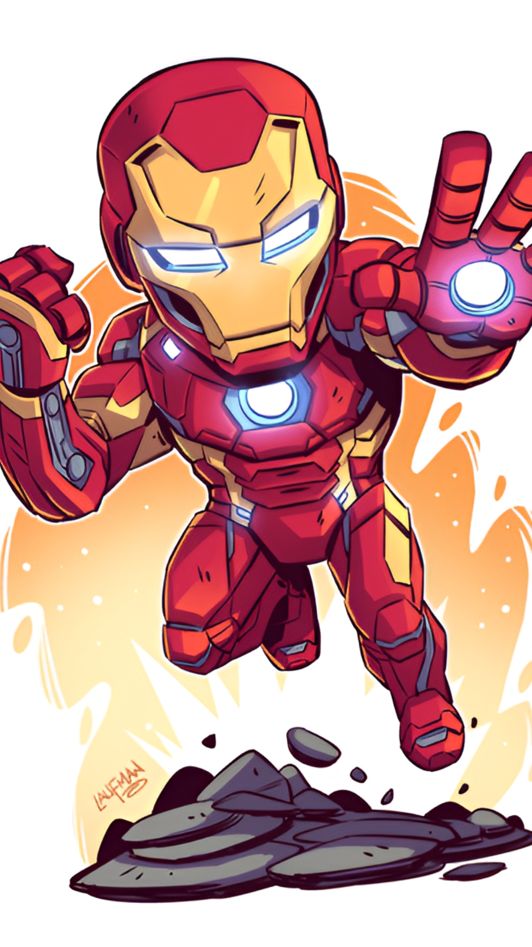 Iron Man Chibi Wallpaper