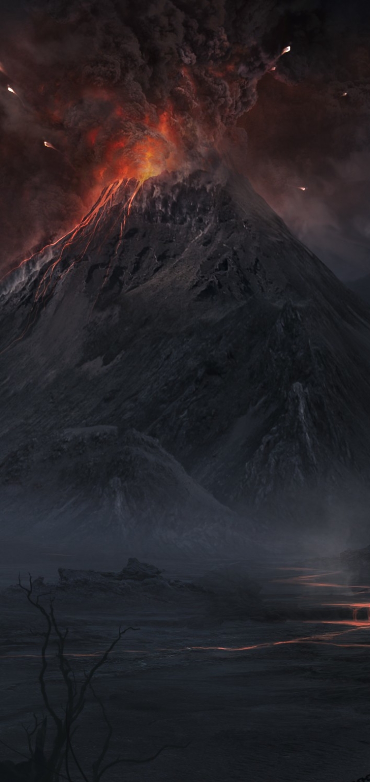 Mordor iPhone Wallpaper