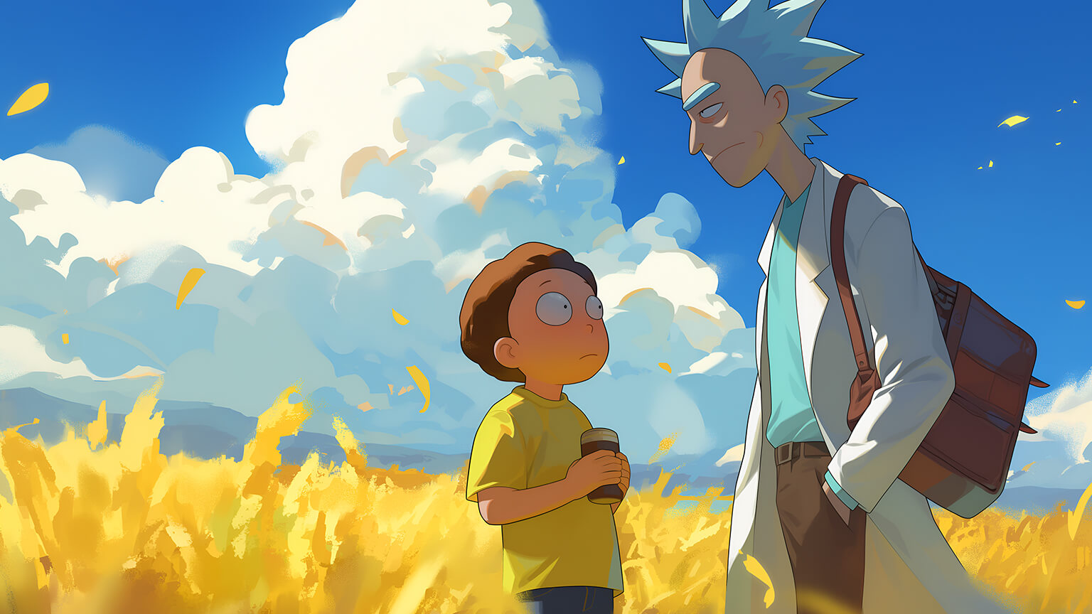 Rick and Morty Desktop Wallpaper