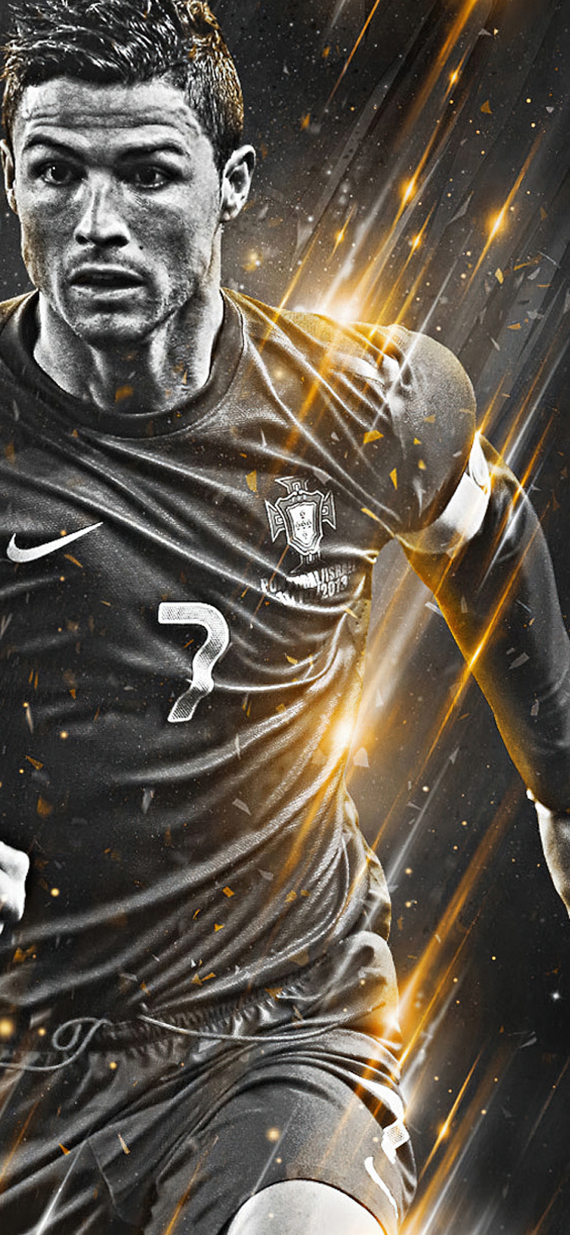 Cristiano Ronaldo Wallpaper 4K, Dark