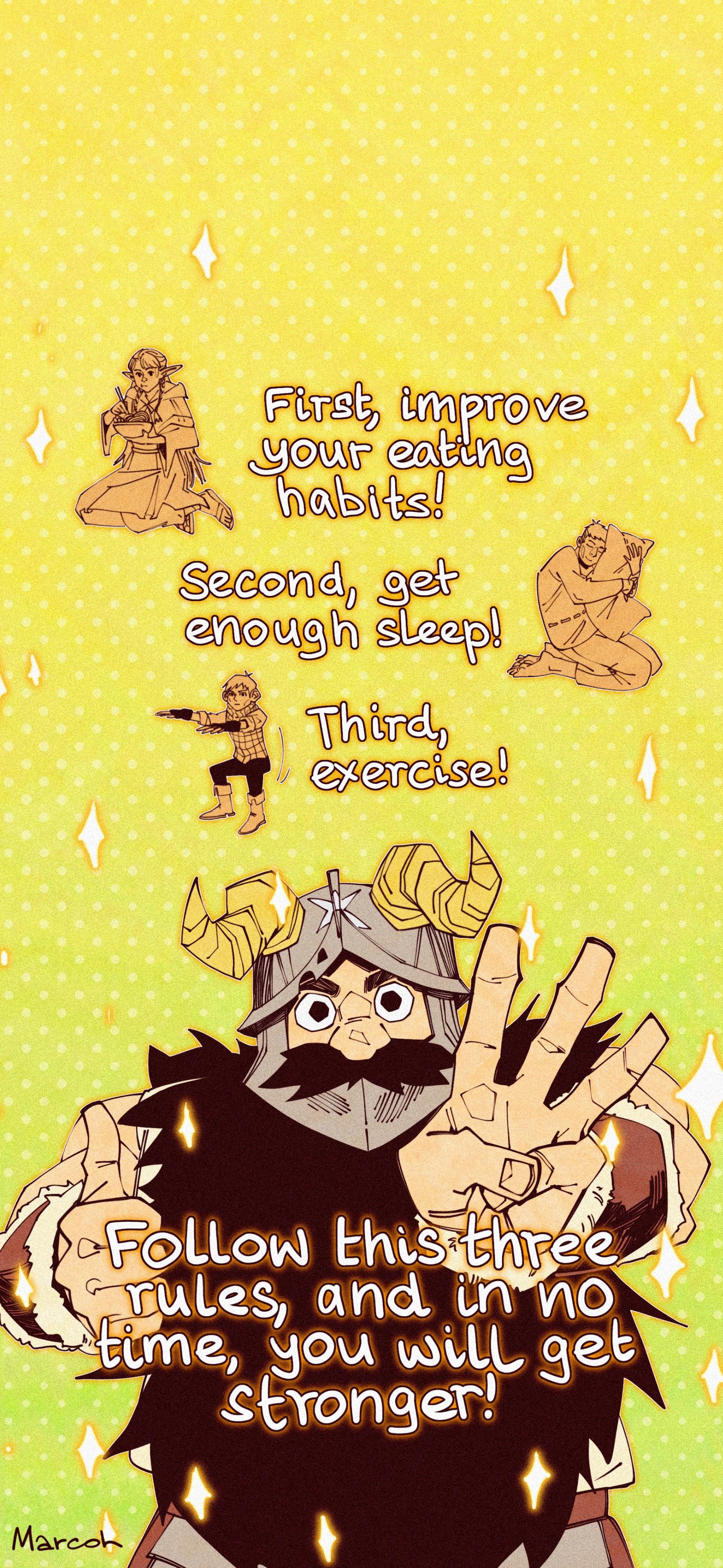 Dungeon meshi” fanart wallpaper, r