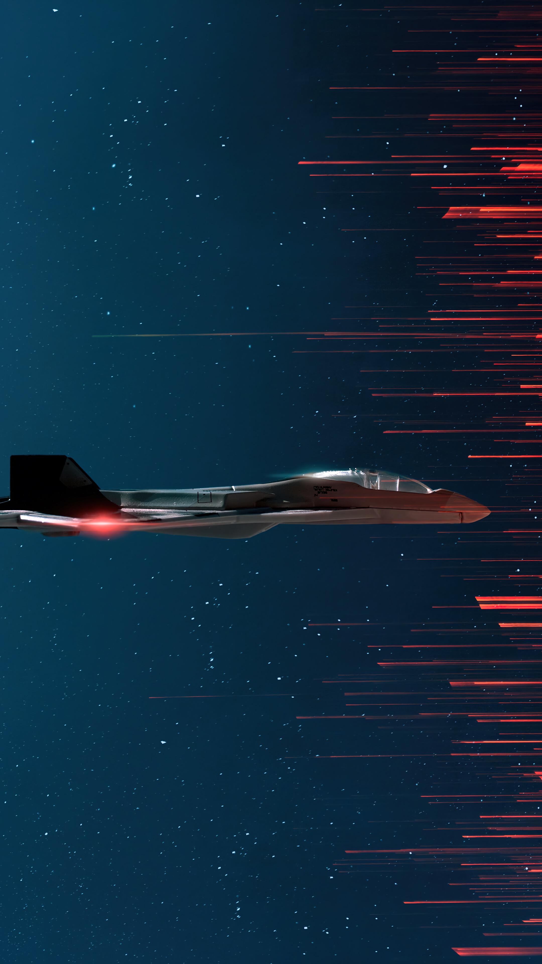 Fighter Aircraft Digital Art Wallpaper