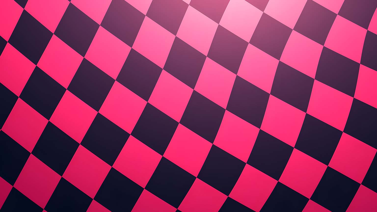 Black & Pink Chess Squares Desktop
