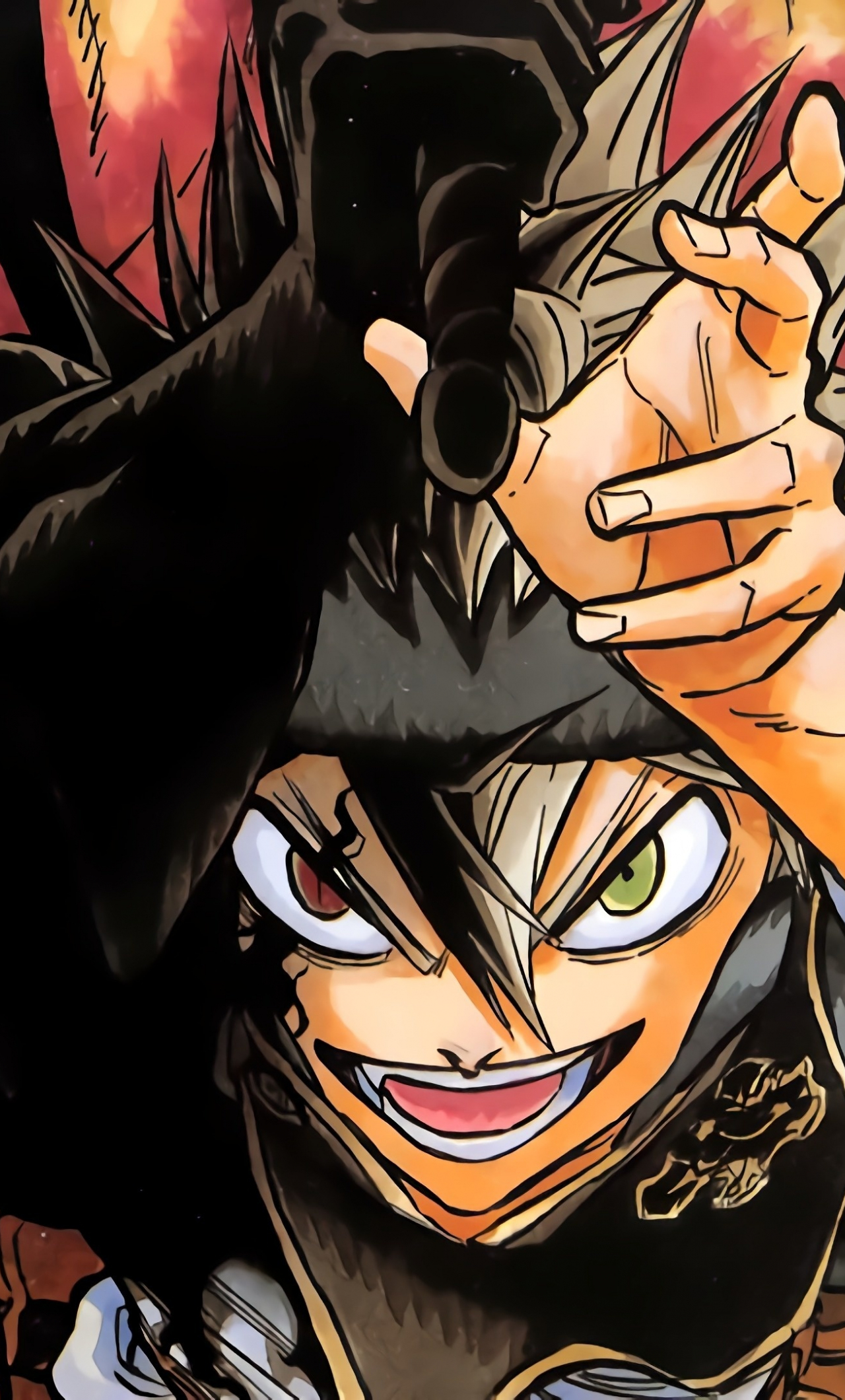 Download wallpaper 1280x2120 yami