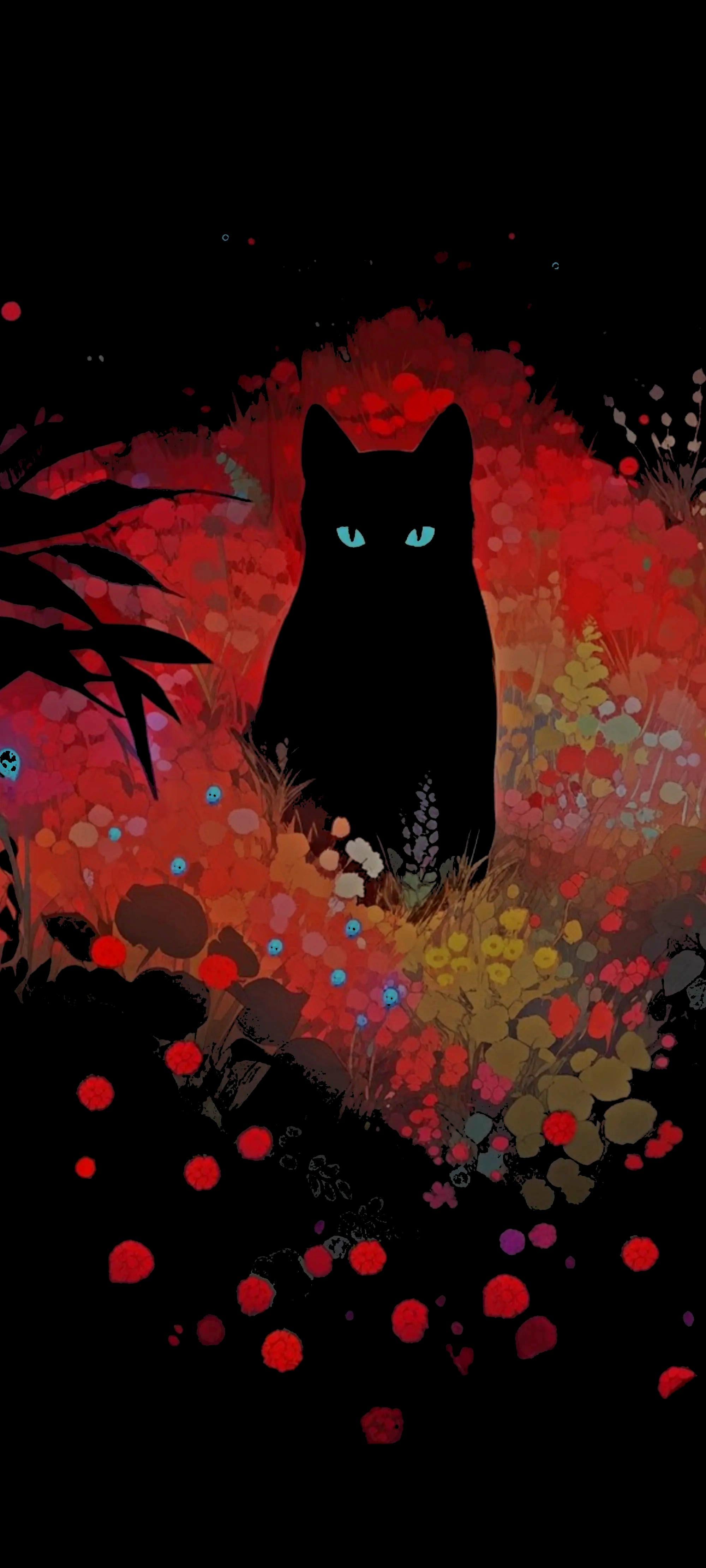 Void cat phone wallpaper