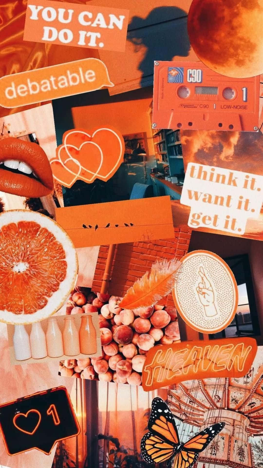 Download Cutouts Collage Orange