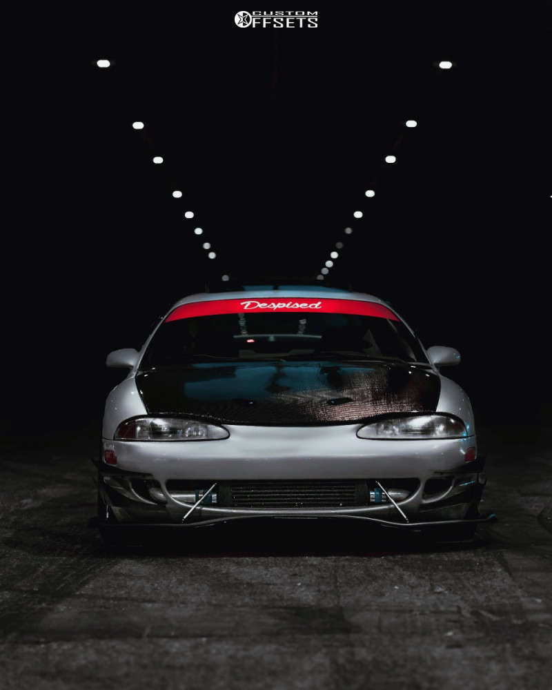 Mitsubishi Eclipse with 17x9 38