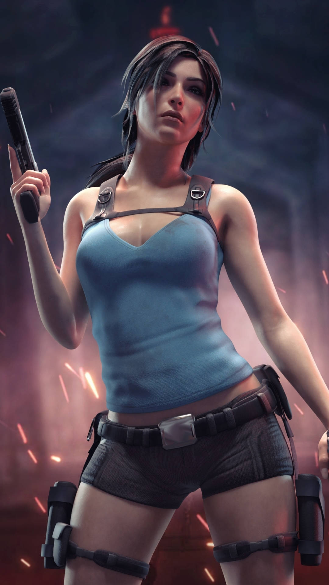 Lara Croft iPhone Wallpaper