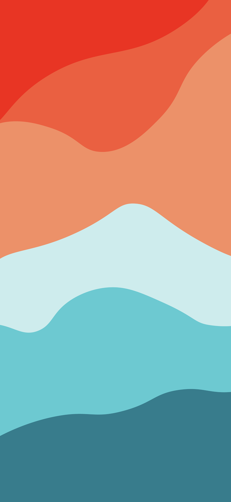 Flat Colors. Simple Wallpaper iPhone