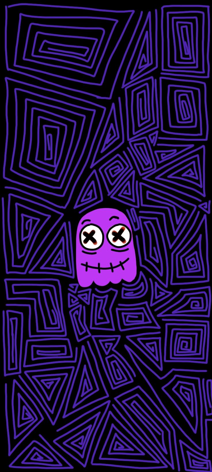 I made my own phone wallpaper!