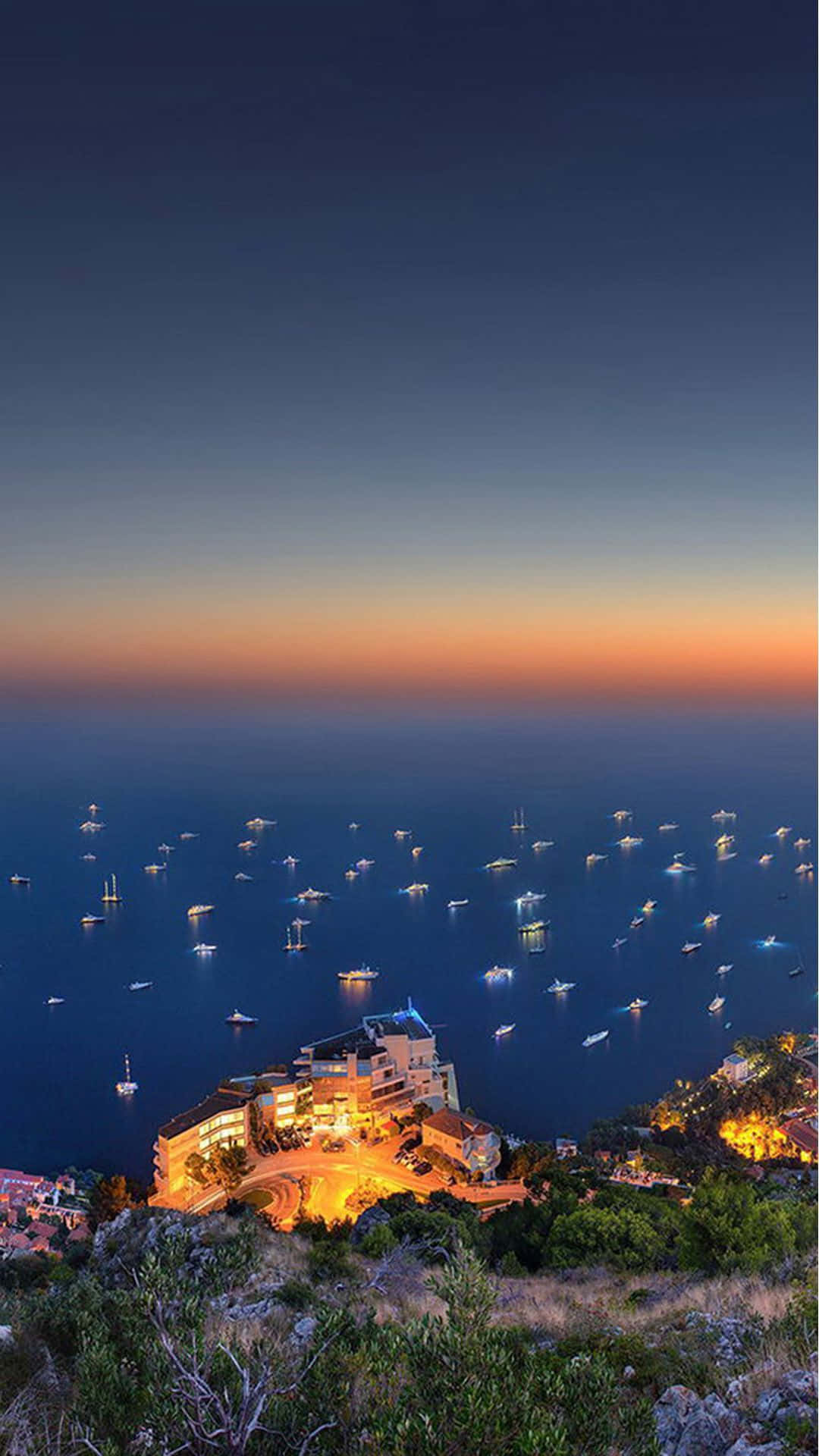 With Boats In The Water Wallpaper