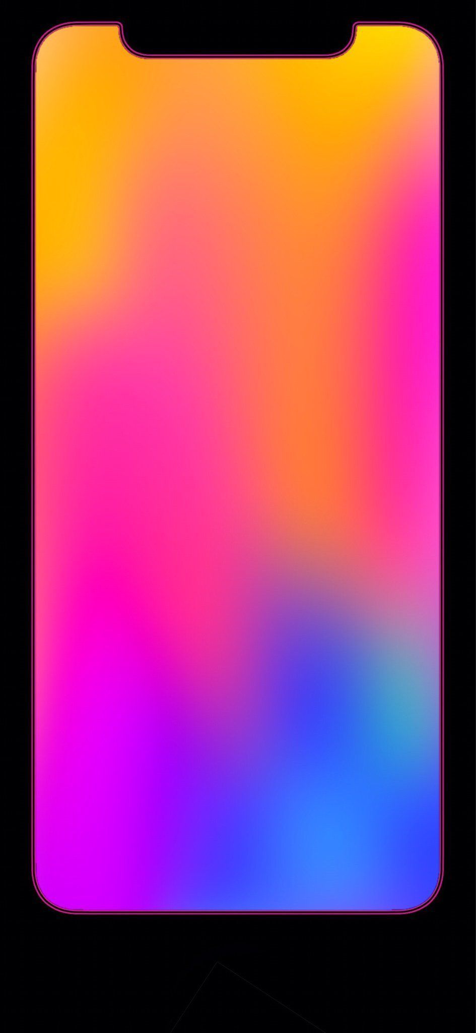 iPhone 13 Rainbow Border Wallpapers Wallpaper Cave