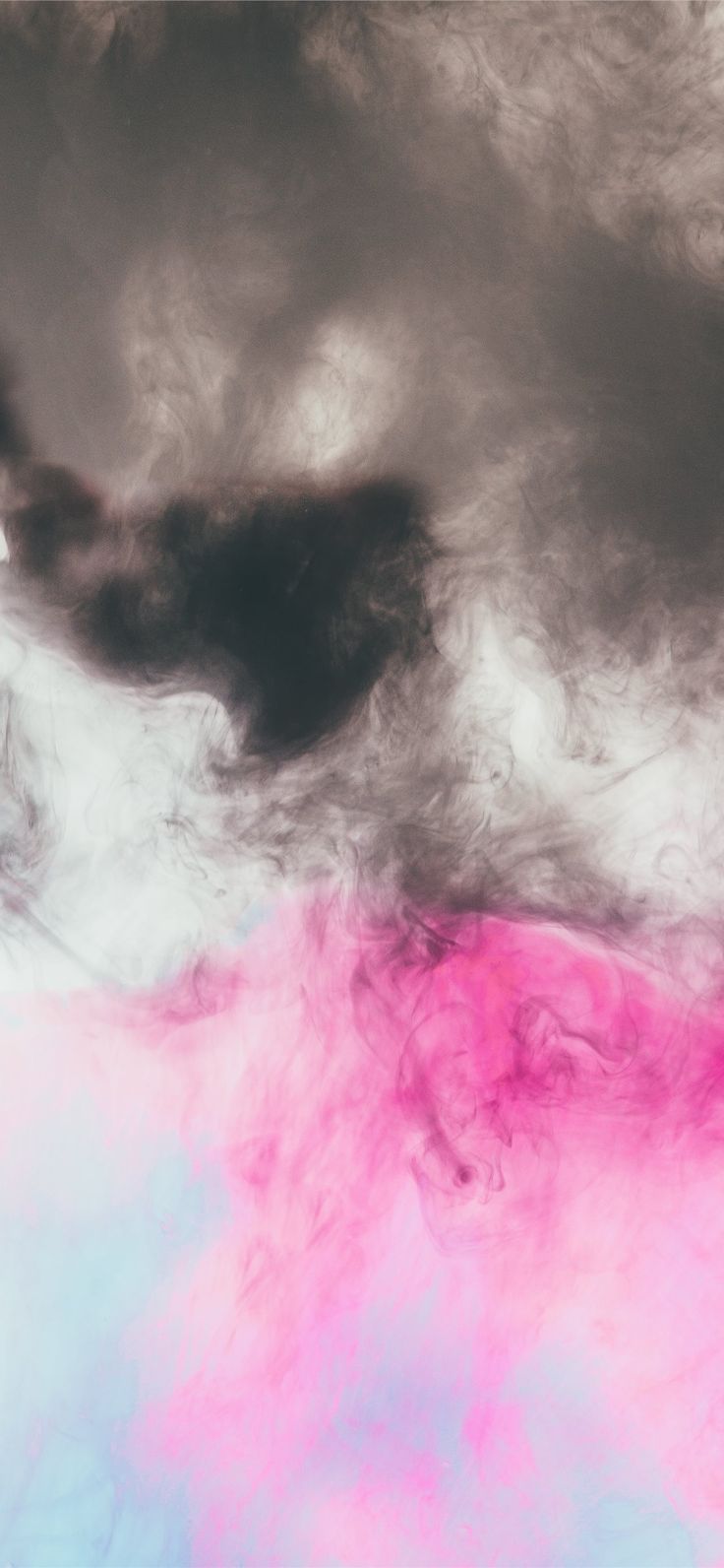 blue abstract painting iPhone Wallpaper