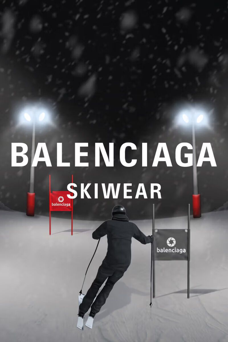 balenciaga skiwear mini game