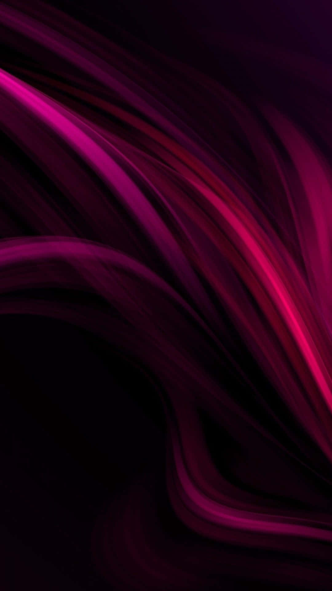 Sleek Black and Pink iPhone Wallpaper