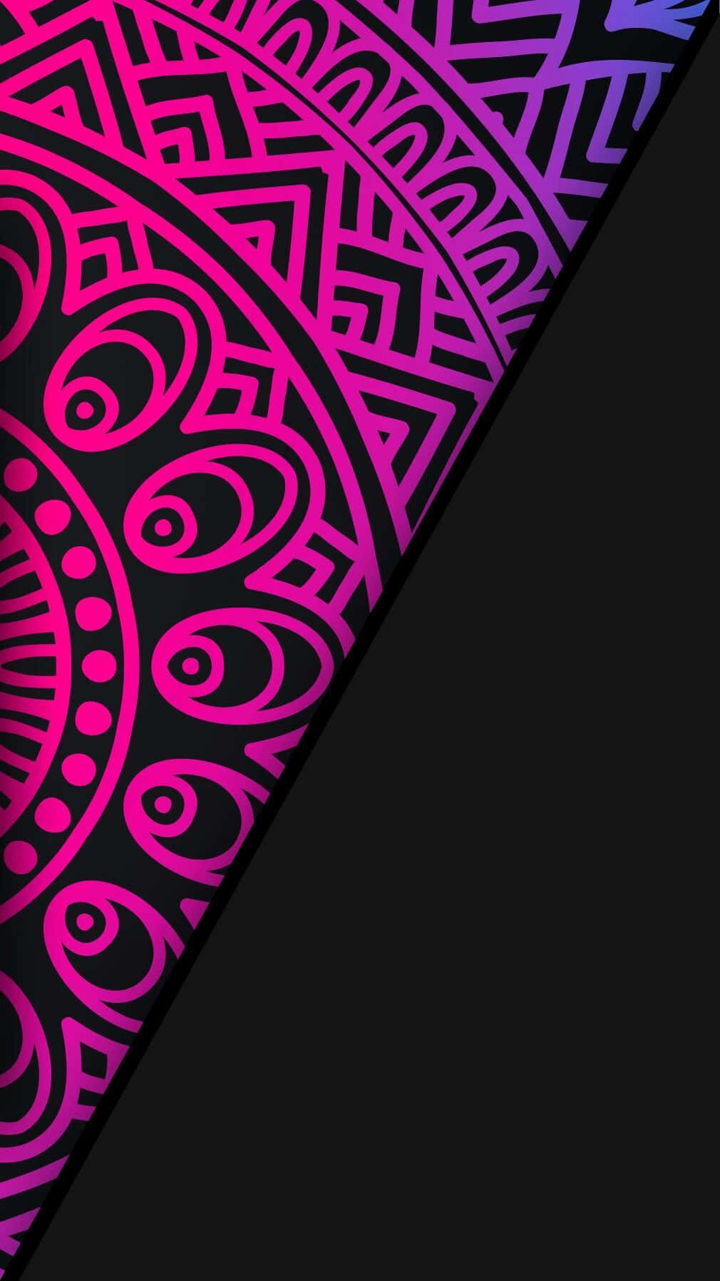 Black And Pink iPhone Wallpaper