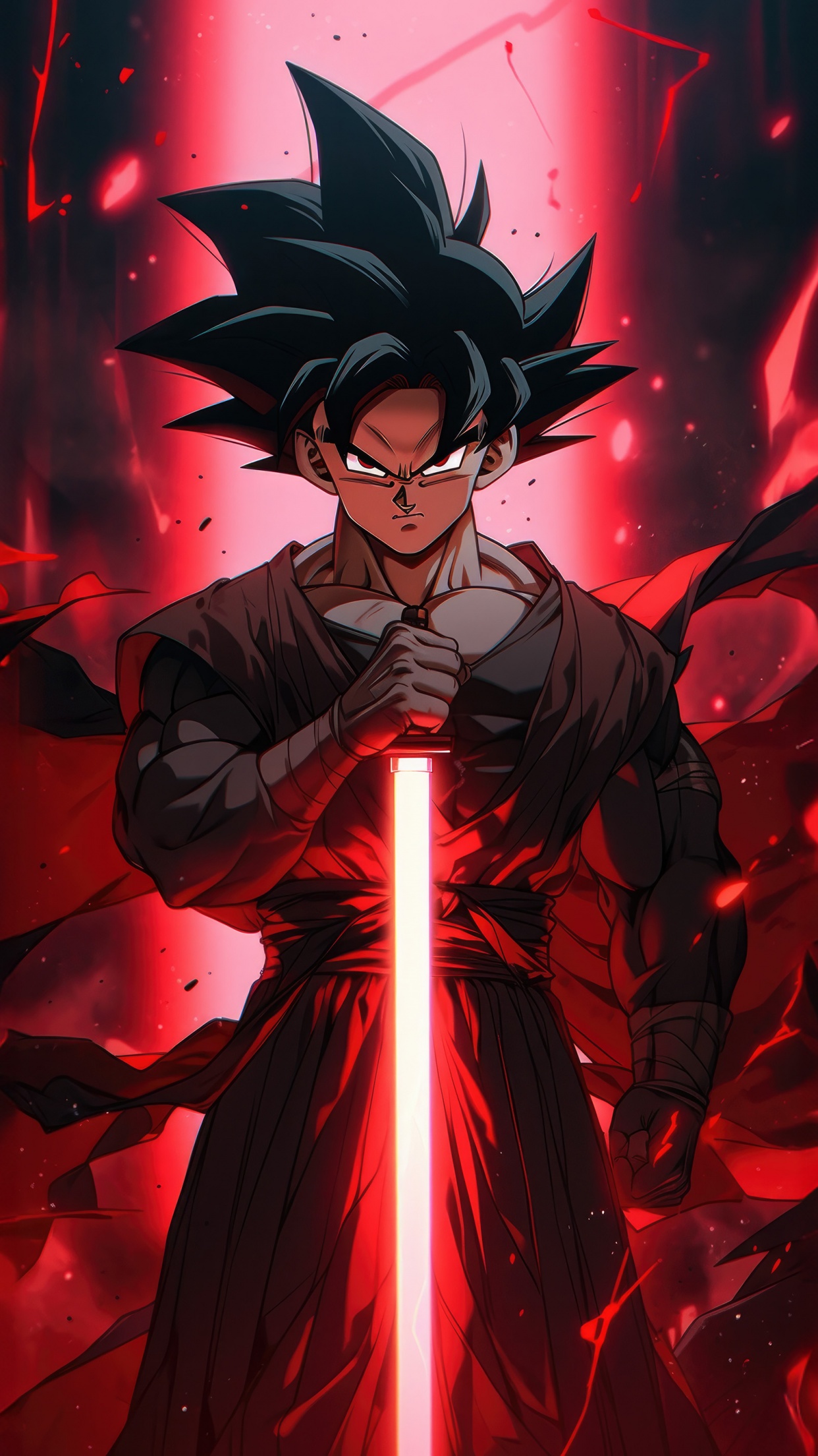 Goku Black Wallpaper 4K, Super Saiyan