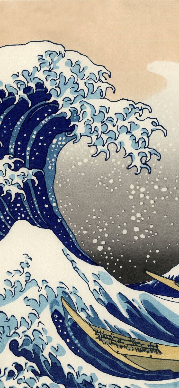 The Wave iPhone X Wallpaper