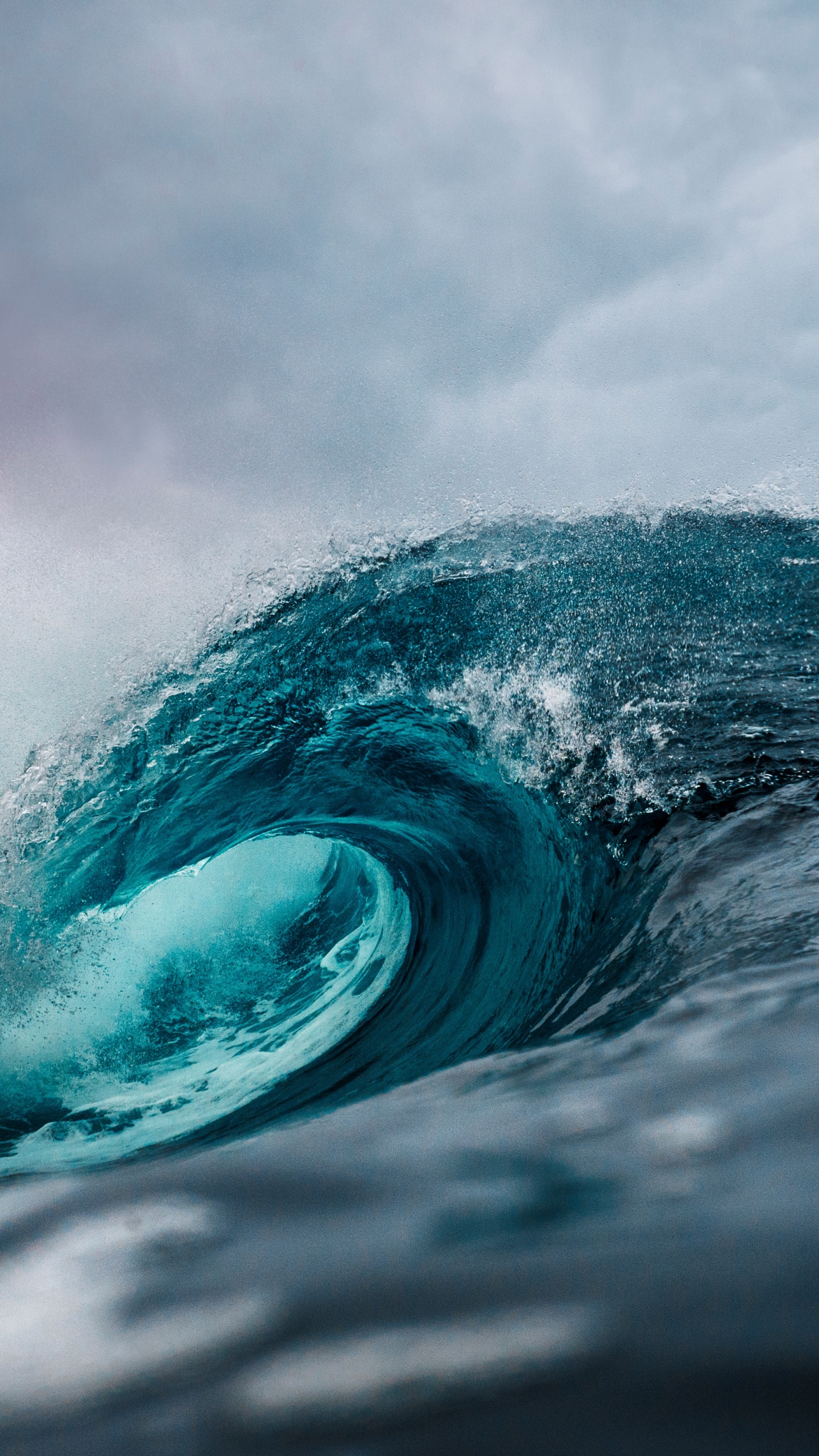 Ocean Wallpaper 4K, Waves, Water