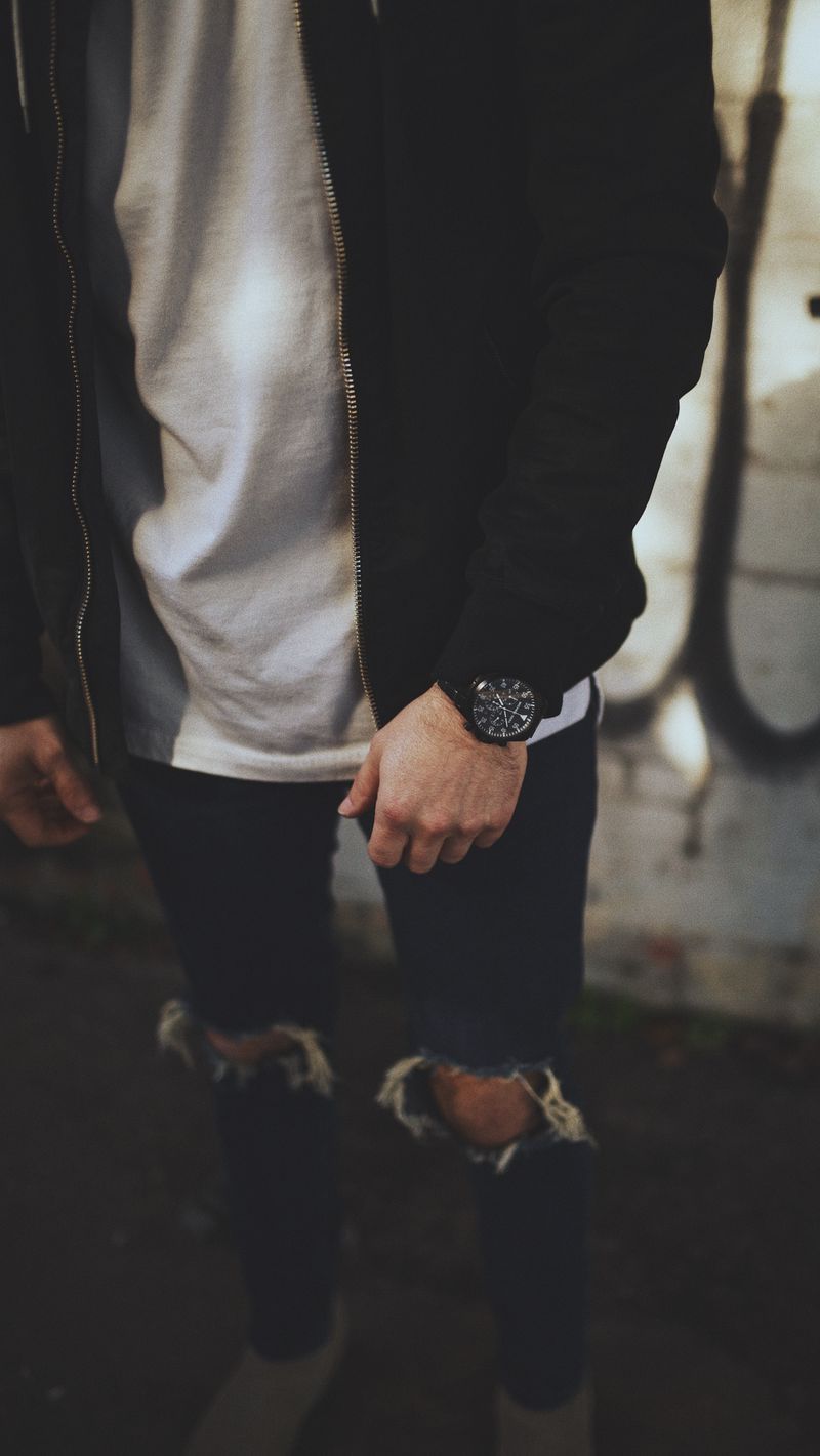 wallpaper 800x1420 man, clothes, style