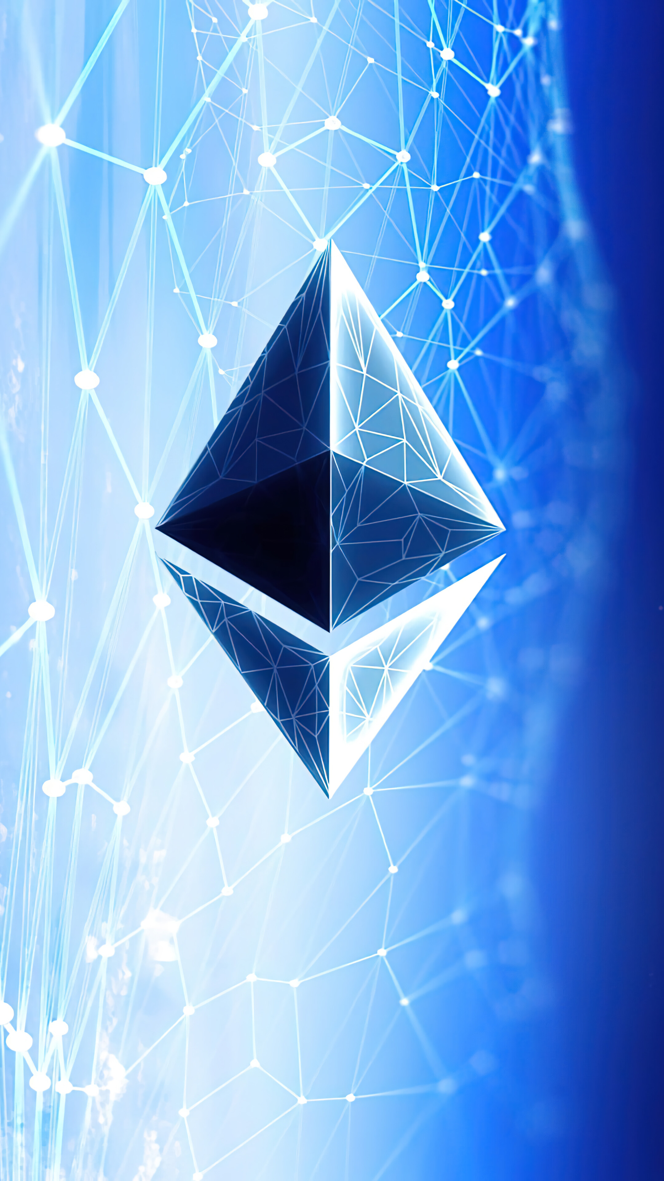 Ethereum Logo 4K Wallpaper iPhone HD Phone f