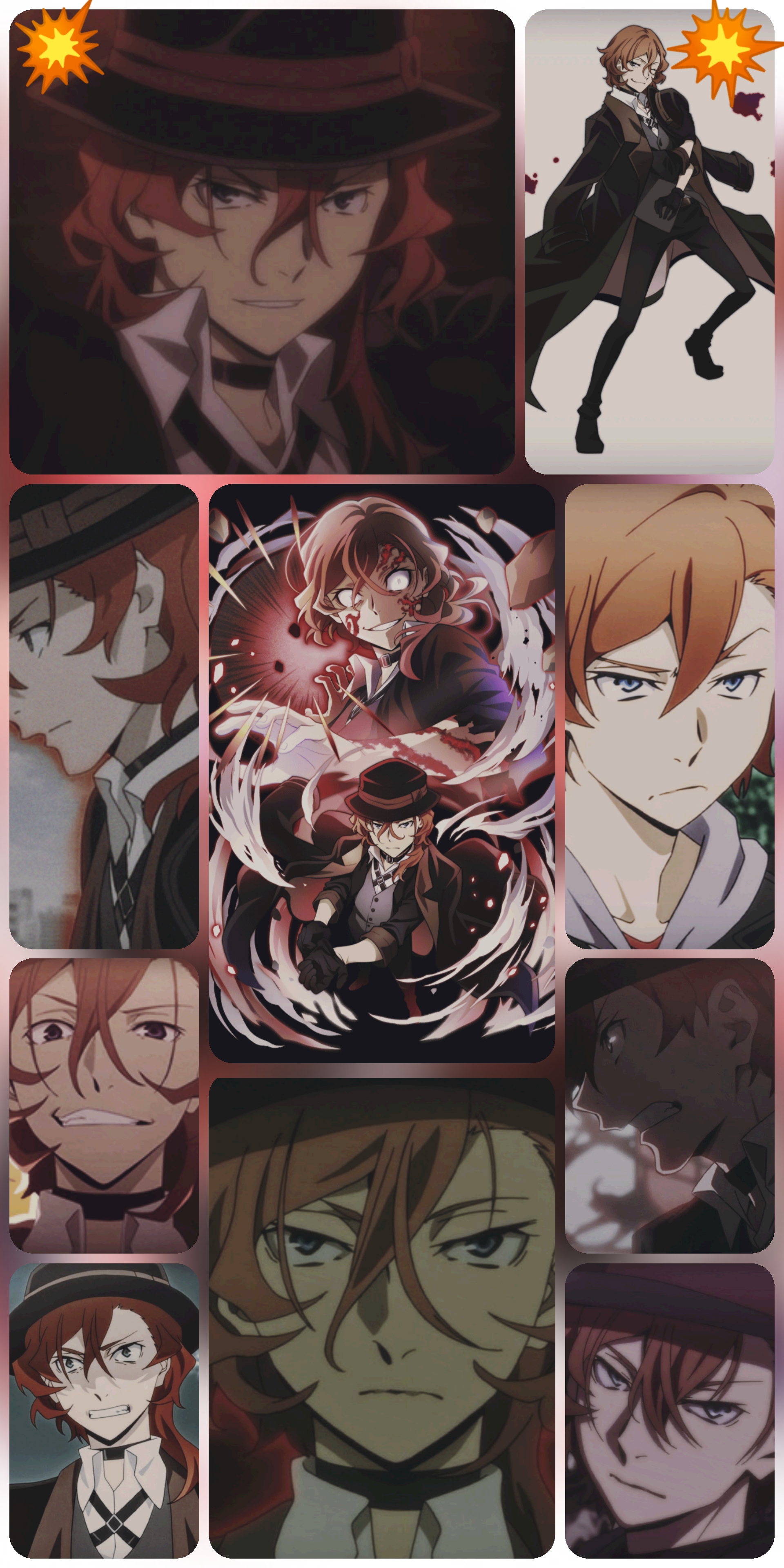 phone wallpaper of Dazai and Chuuya
