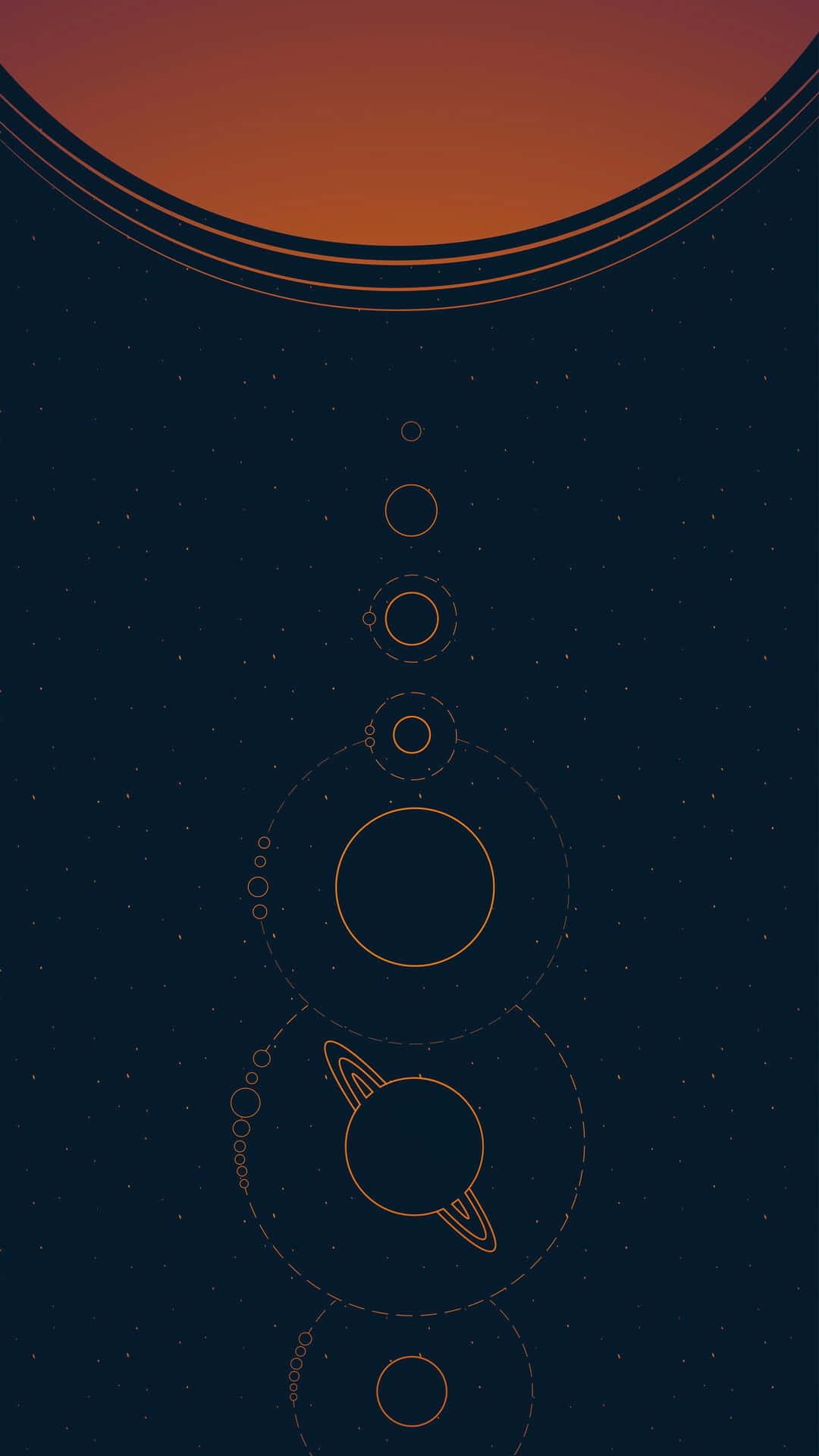 Minimalist Cosmos Wallpaper