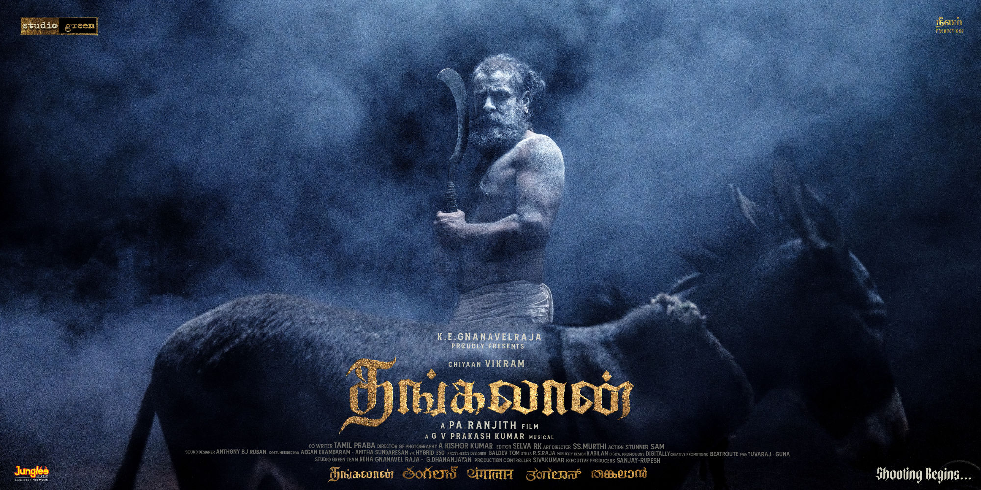 Vikram Thangalaan Movie First Look