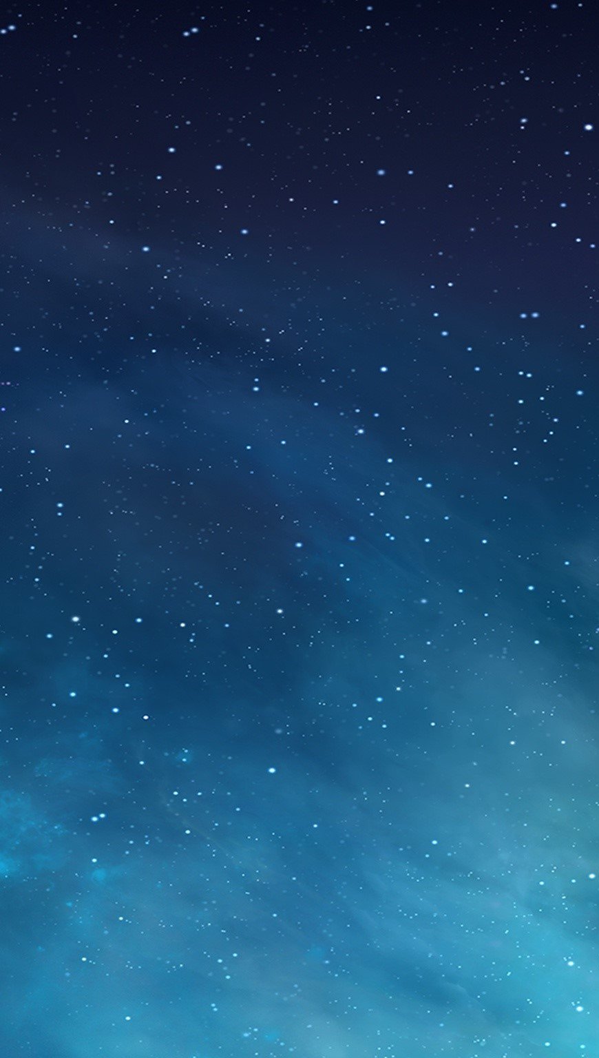 Clouds and stars Wallpaper for iPhone