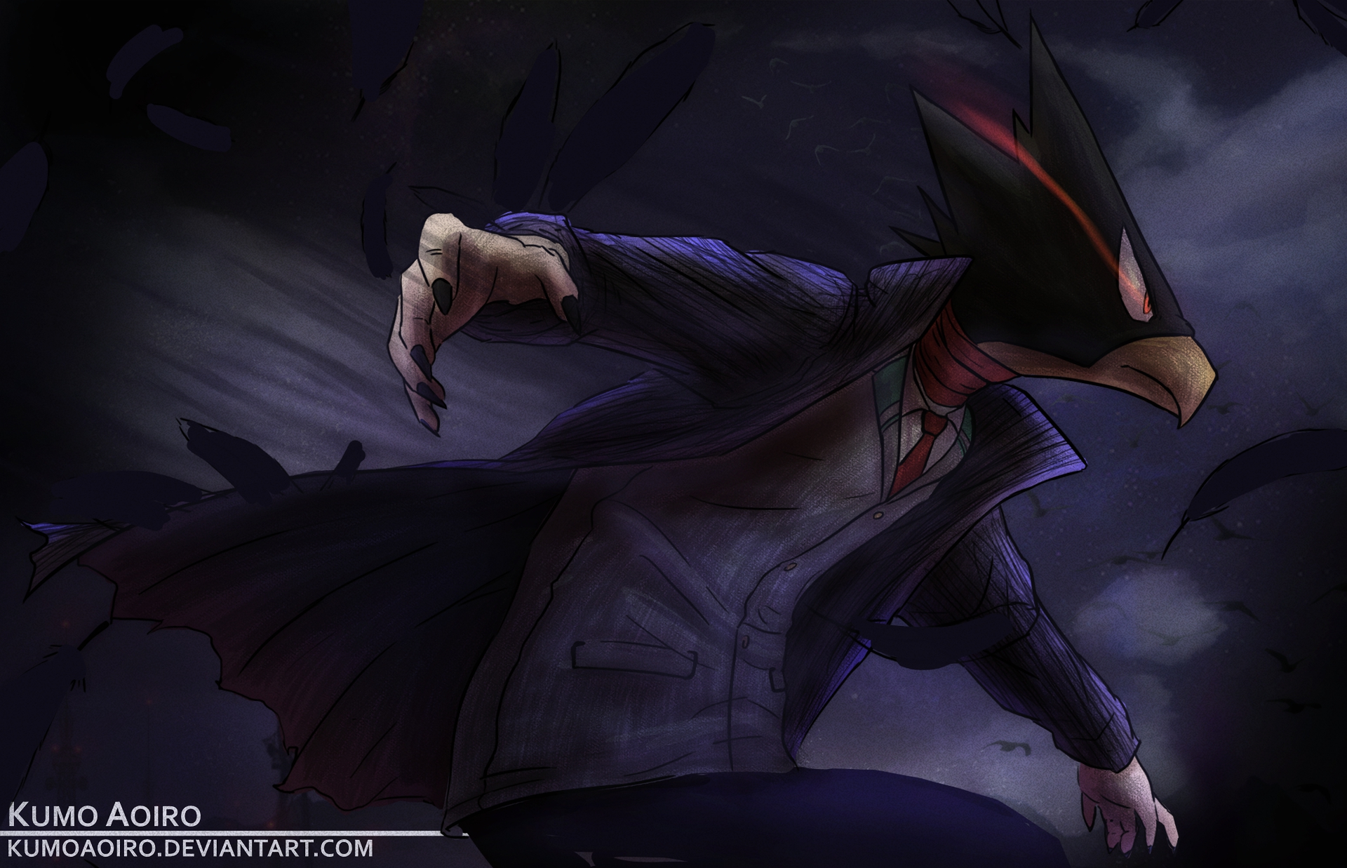 Fumikage Tokoyami Wallpaper