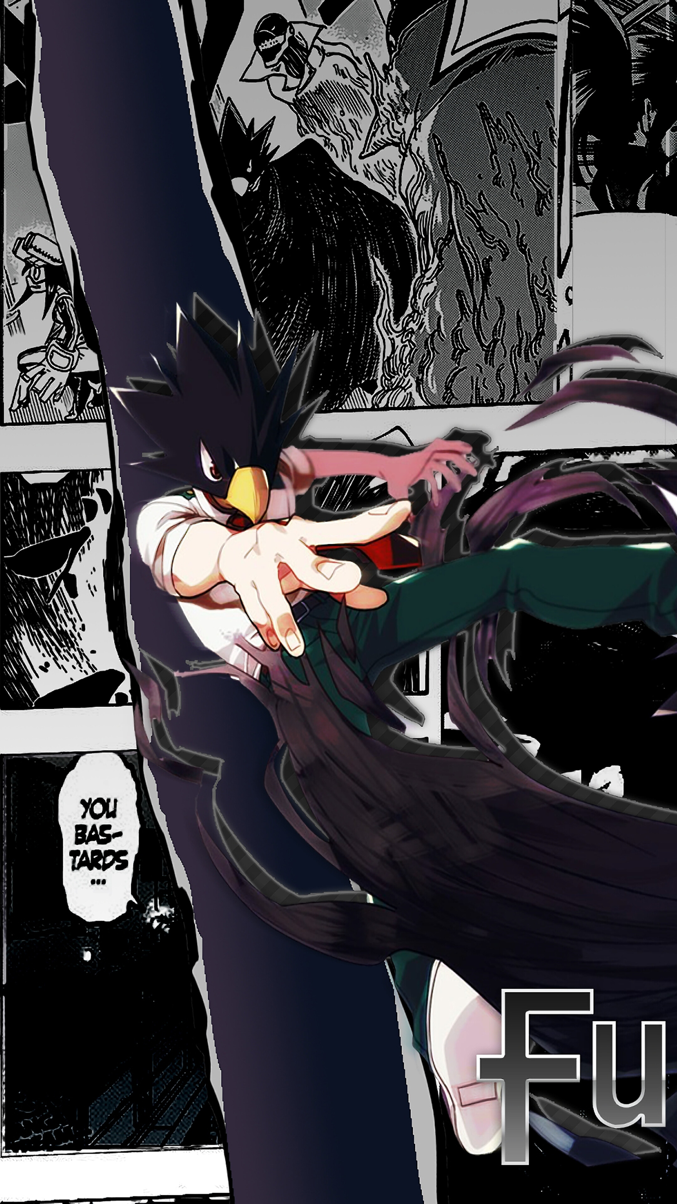 Tokoyami MHA Wallpaper