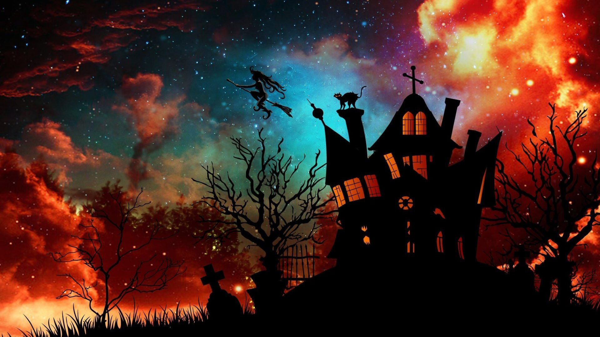 Widescreen Halloween Desktop Wallpaper
