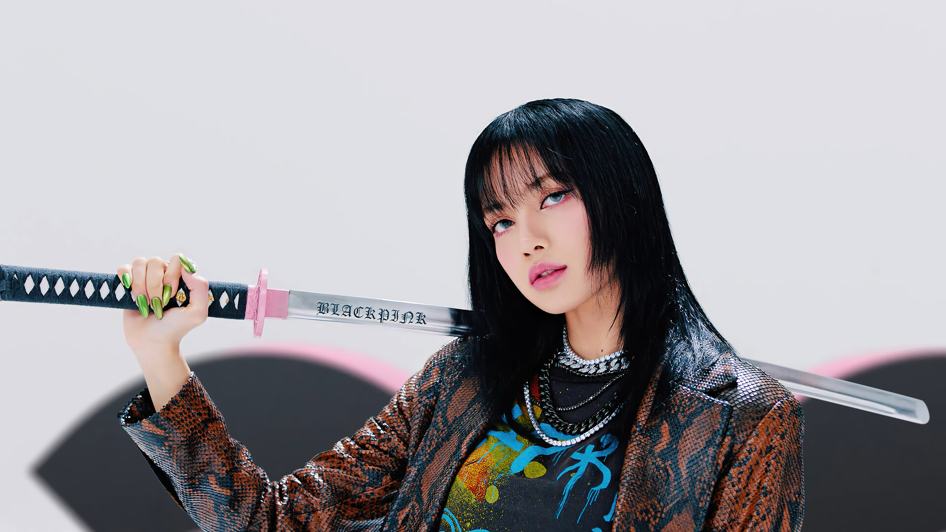 Lisa BLACKPINK Katana Shut Down
