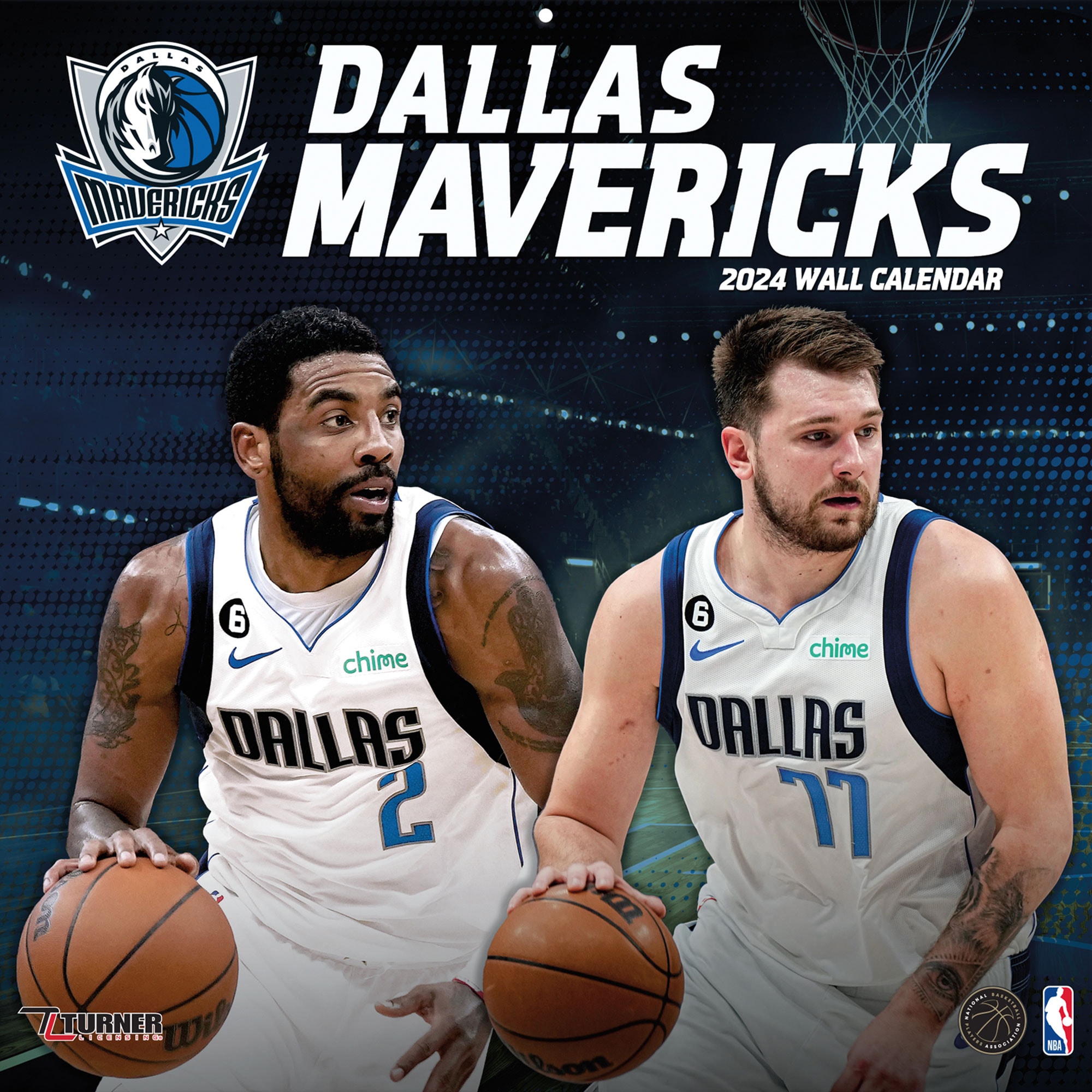 Dallas Mavericks 2024 12'' x 12'' Team