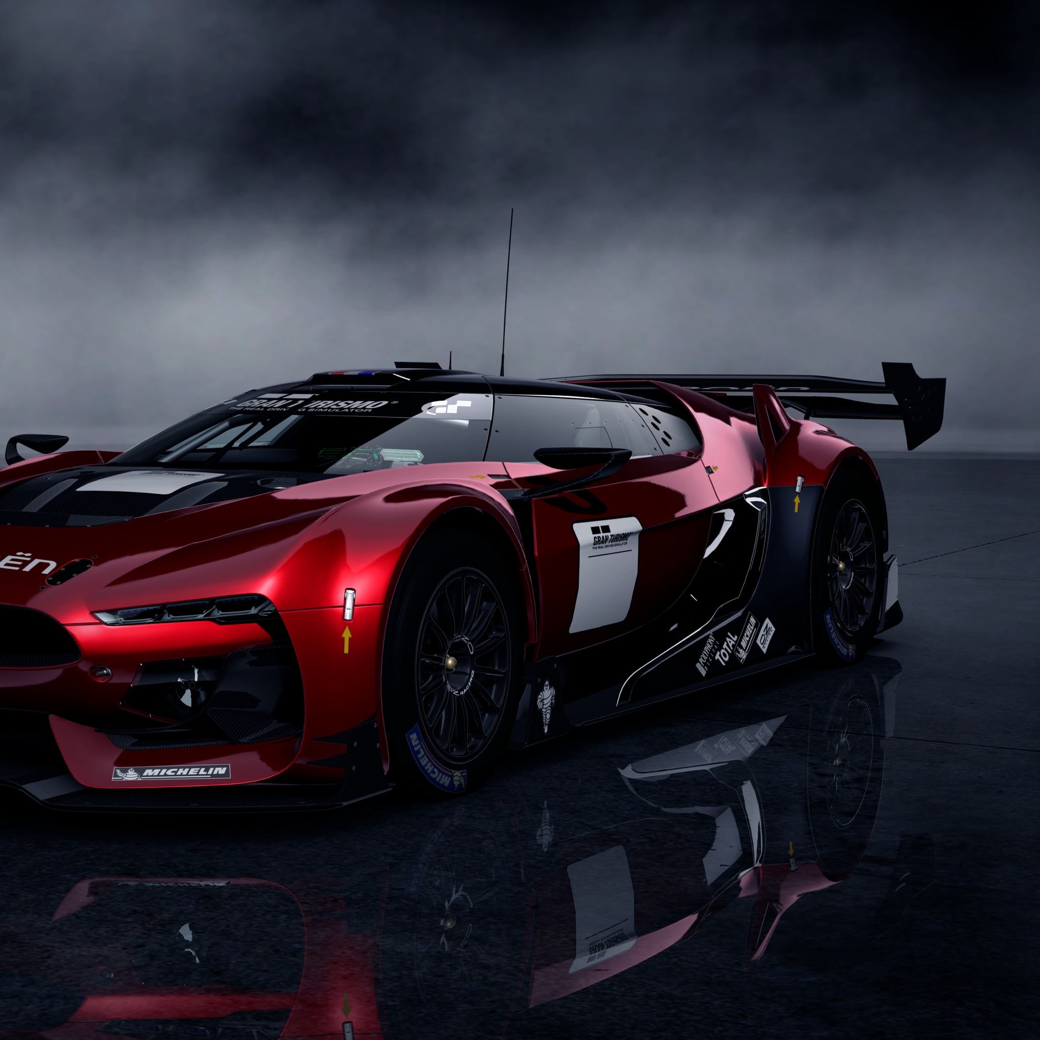 Best Raceing car iPad Air HD Wallpaper