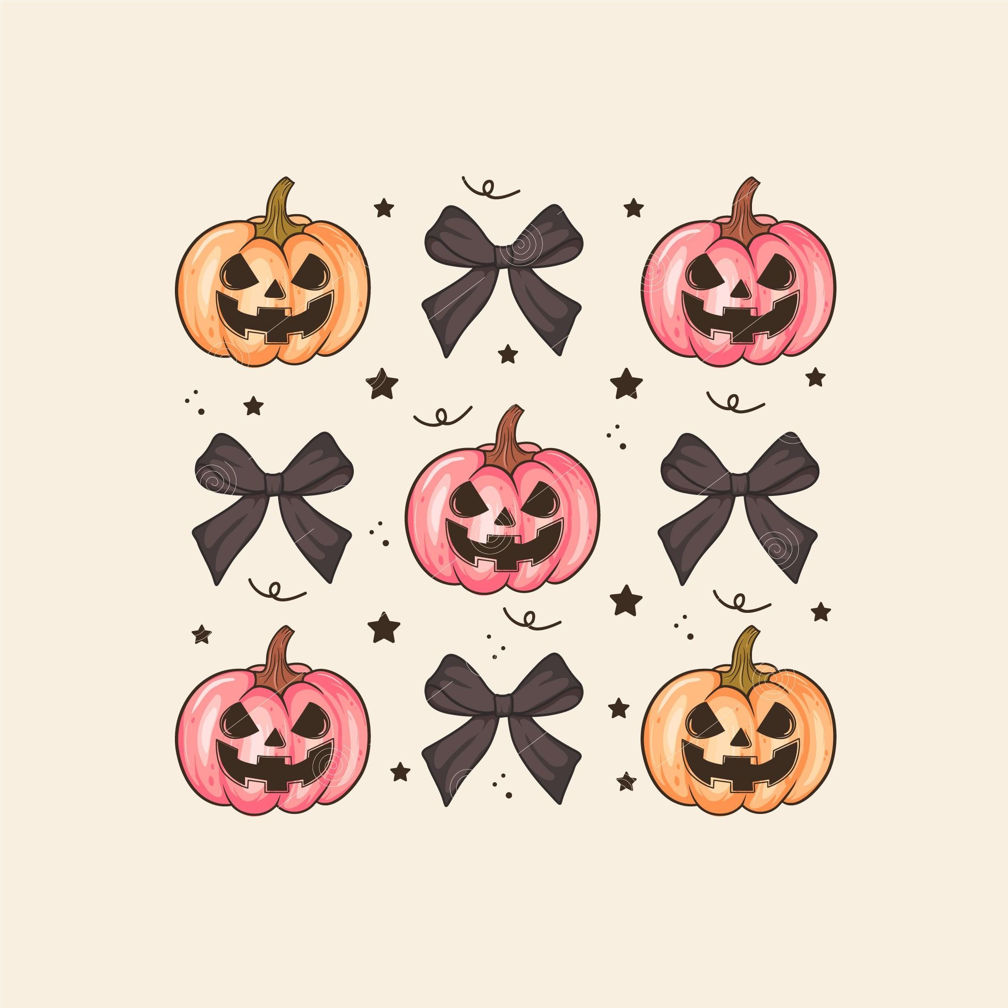 Pink Halloween Png, Pink pumking Png