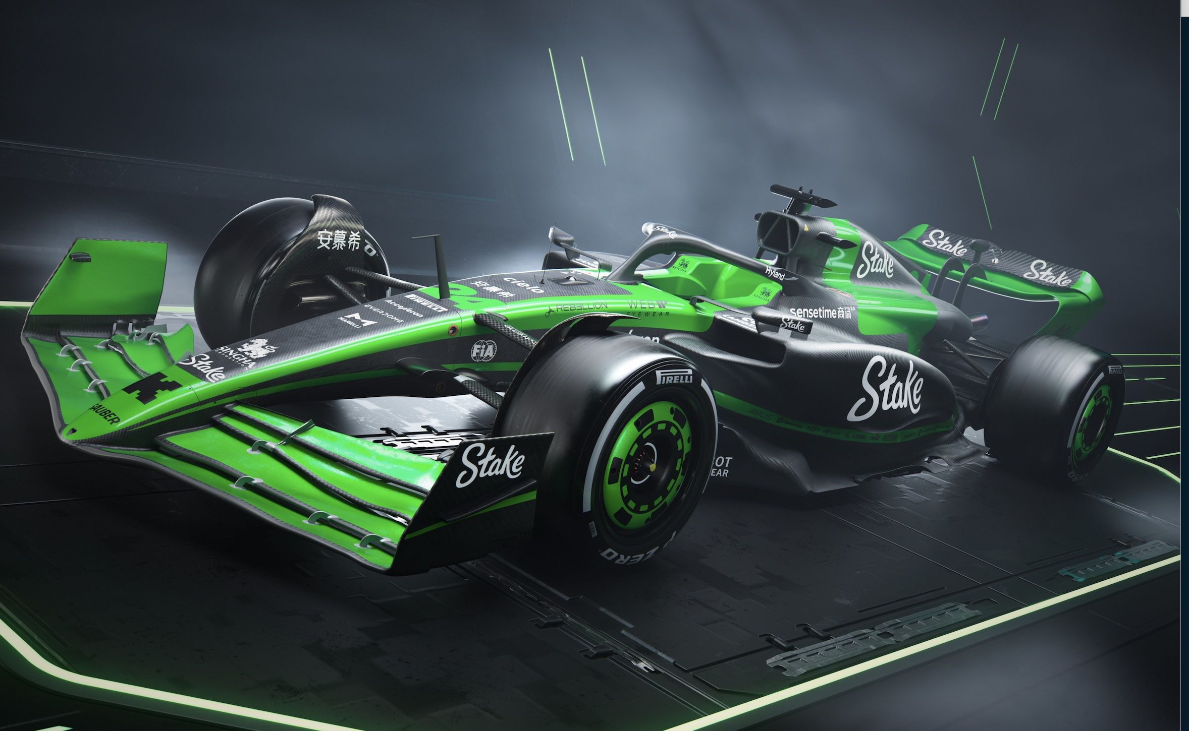 First Image: Sauber F1 Reveals C44 Car