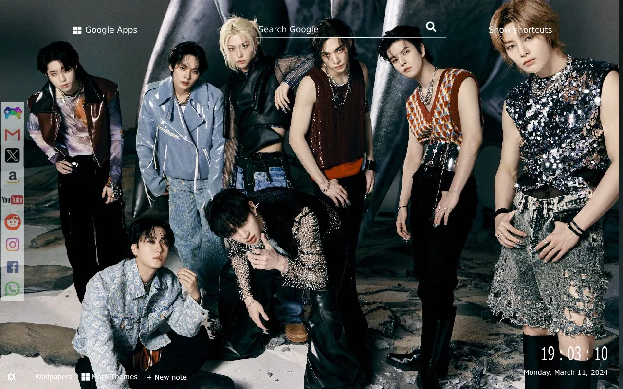 Stray Kids Wallpaper New Tab