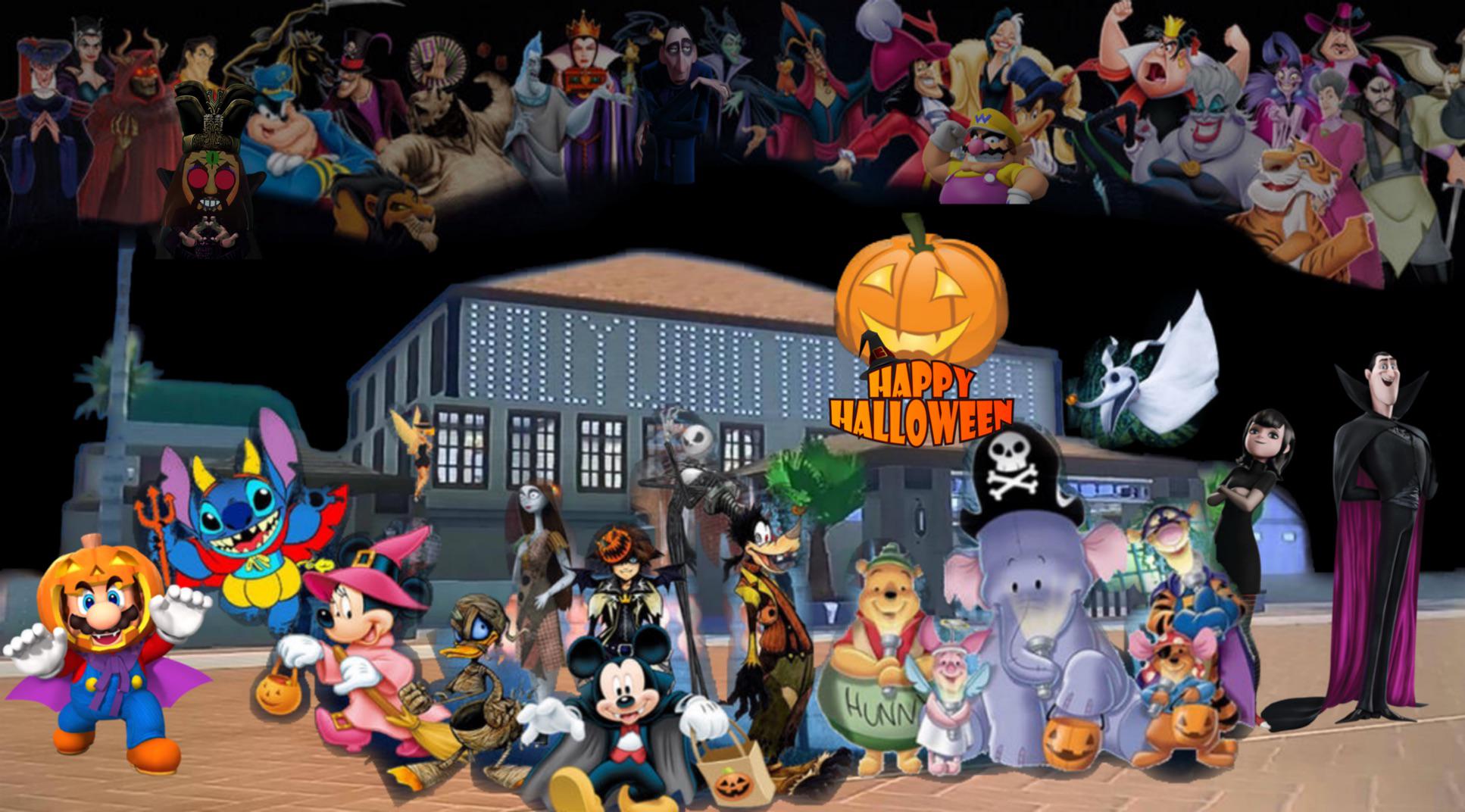 Disney Halloween, U Aware Menu 6473