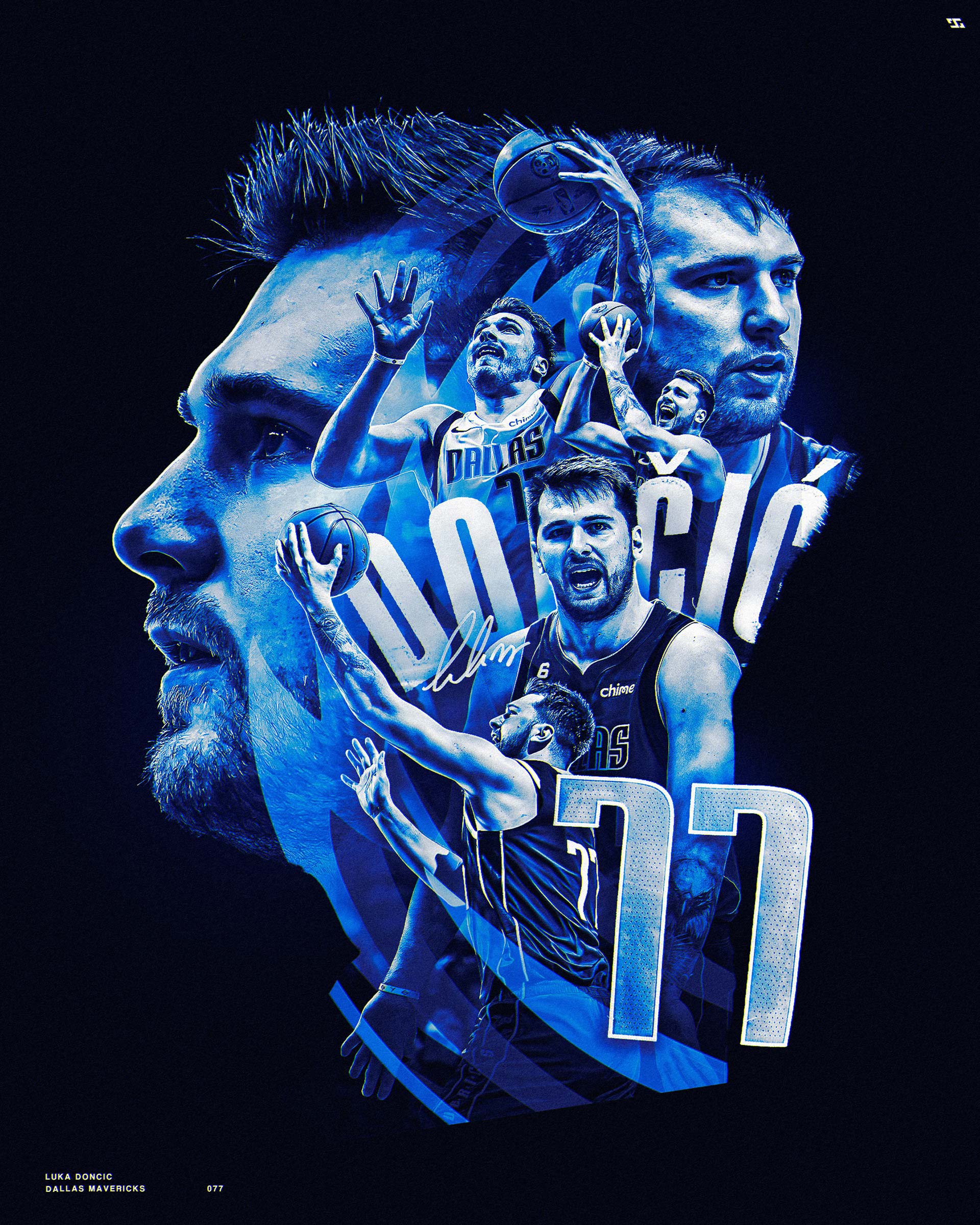 Luka Doncic 4k Graphic Edit Wallpaper