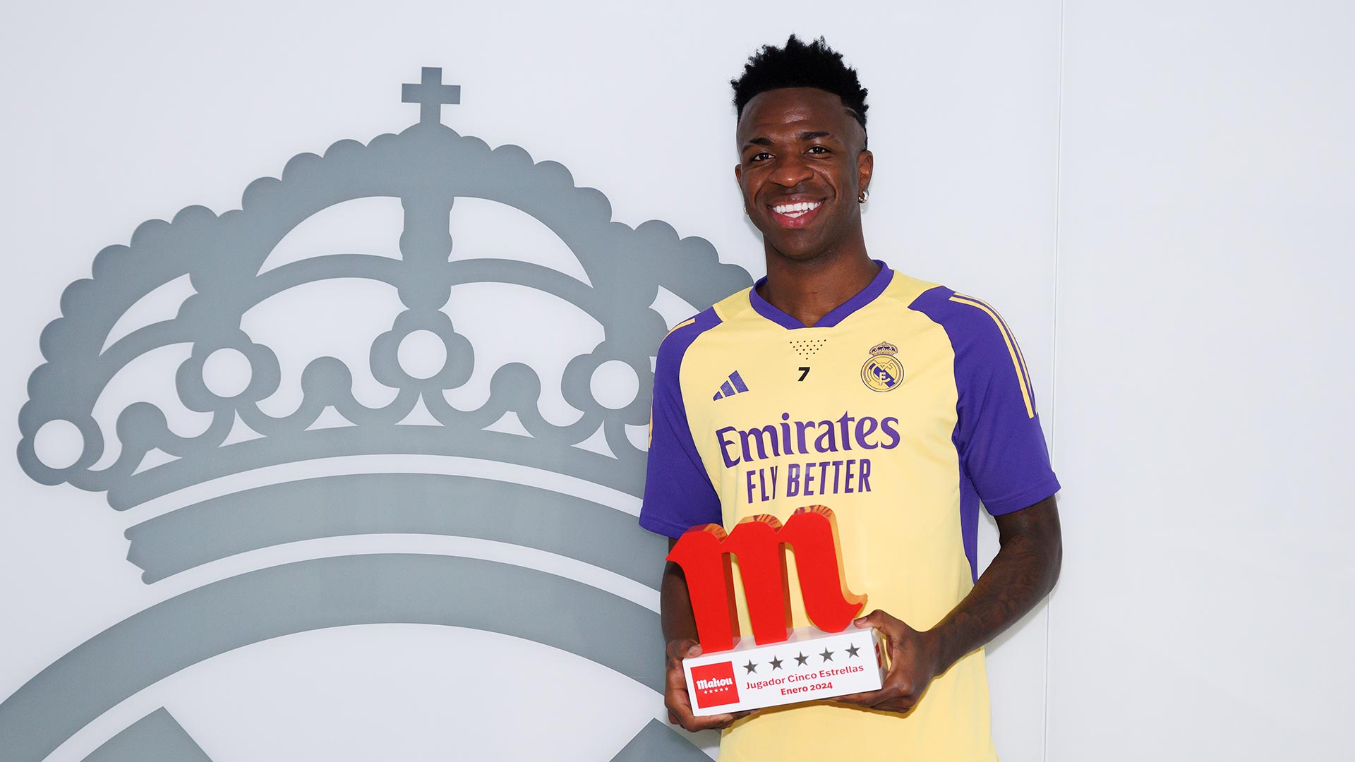 Vini Jr. named Mahou Cinco Estrellas