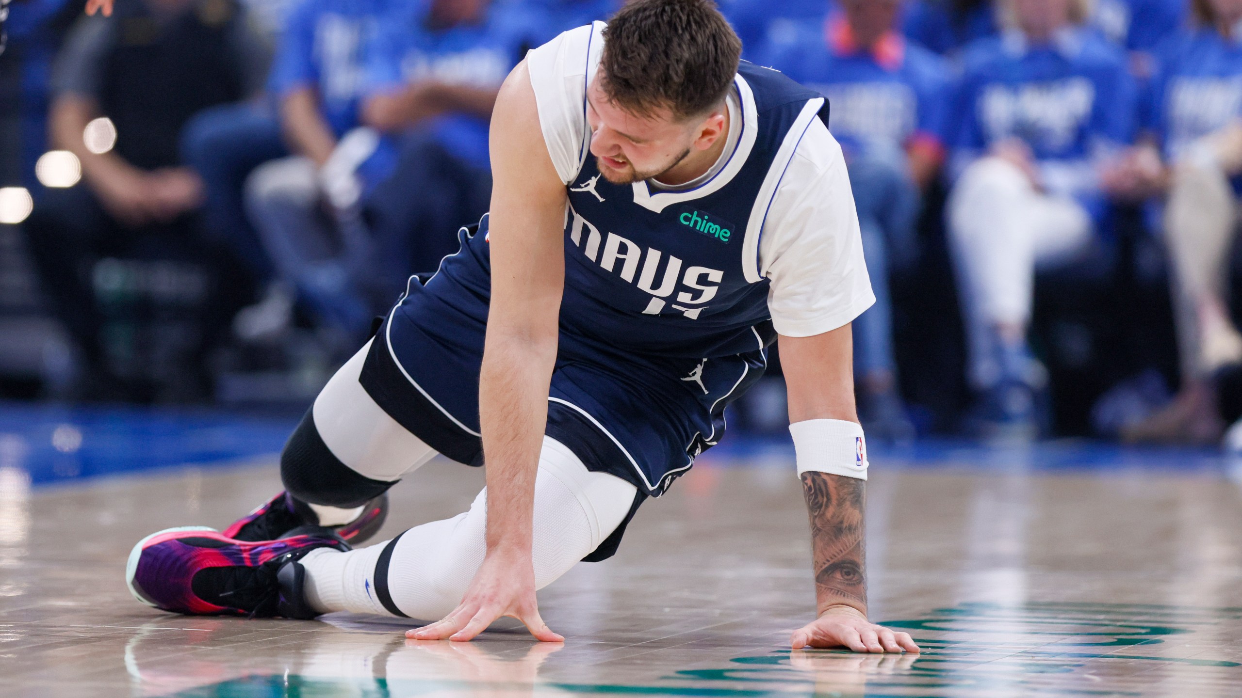 Mavericks star Luka Doncic looks to