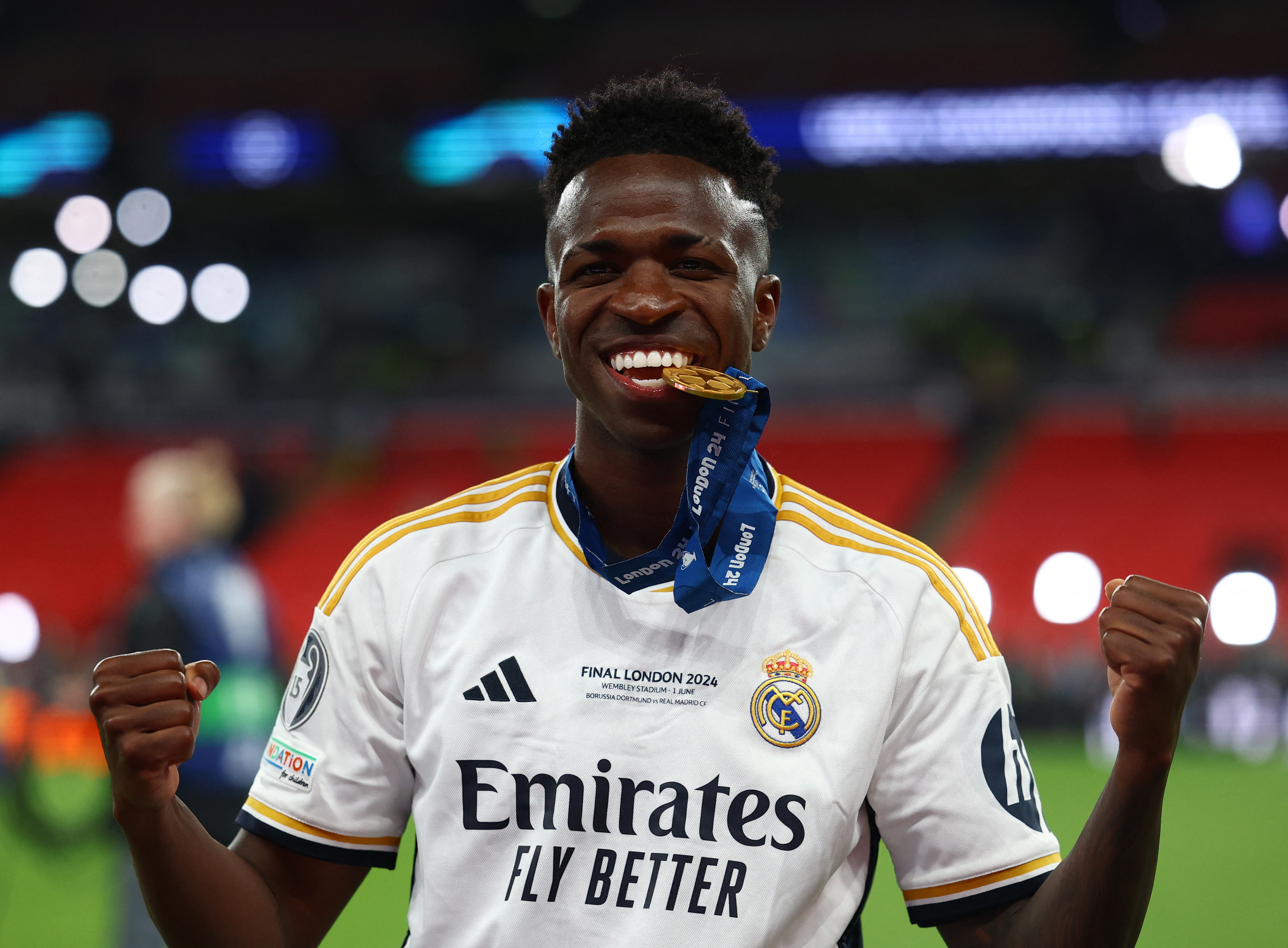 Vinicius finishes season in style to
