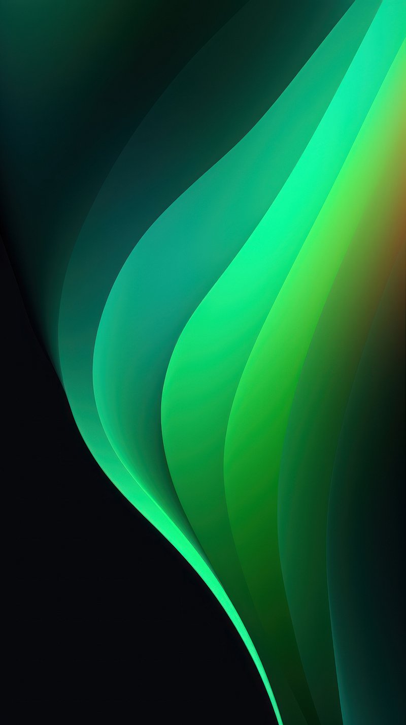 iPhone Wallpaper Gradient Green Image
